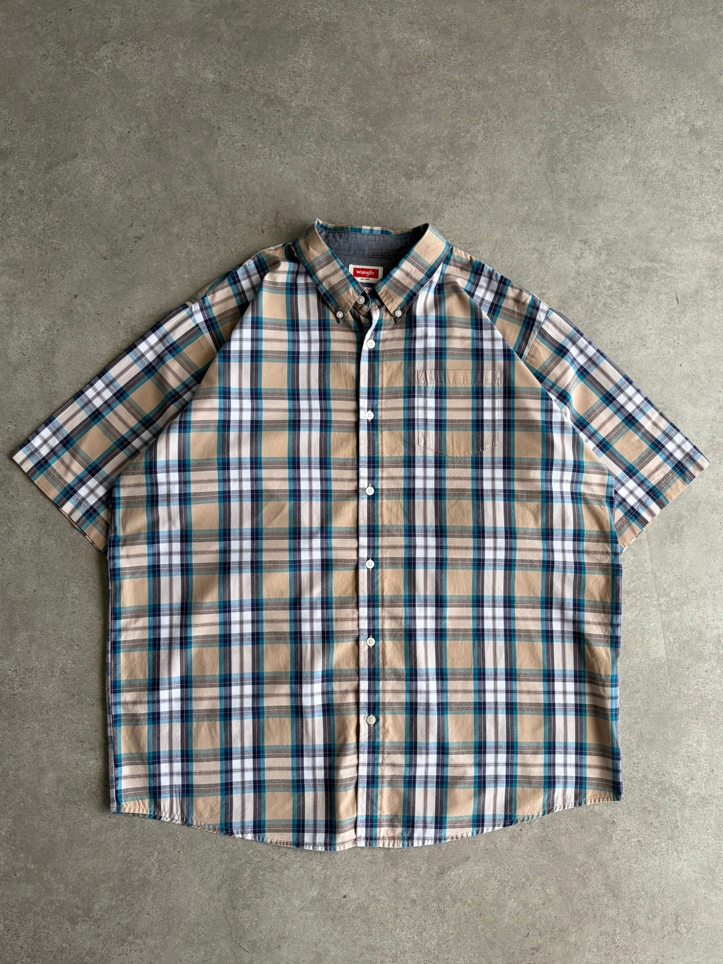 חולצת Wrangler משבצות וינטג׳ - 3XL
