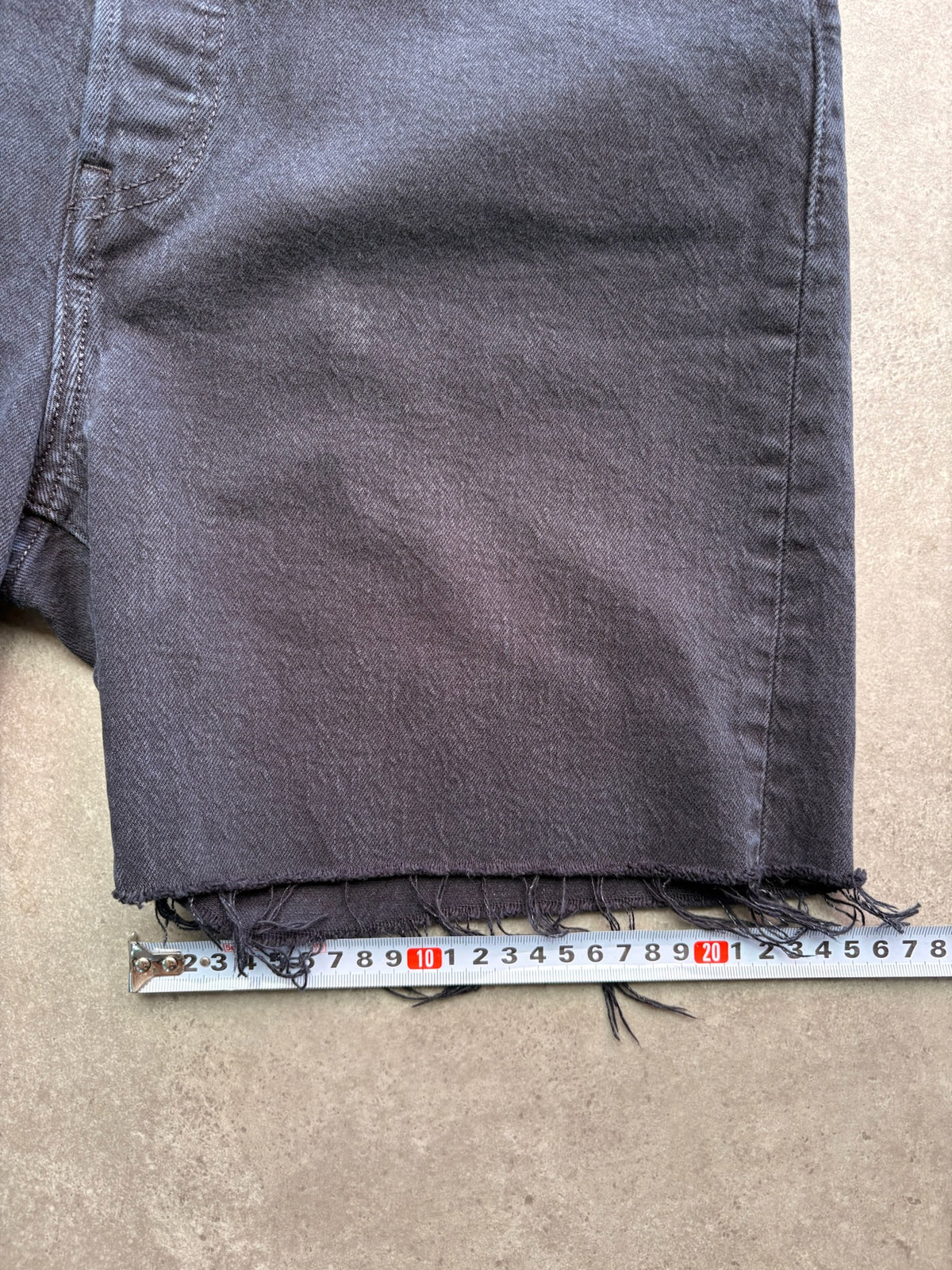 שורט ג'ינס Levi's 501 וינטג׳ פרום-שחור - 31