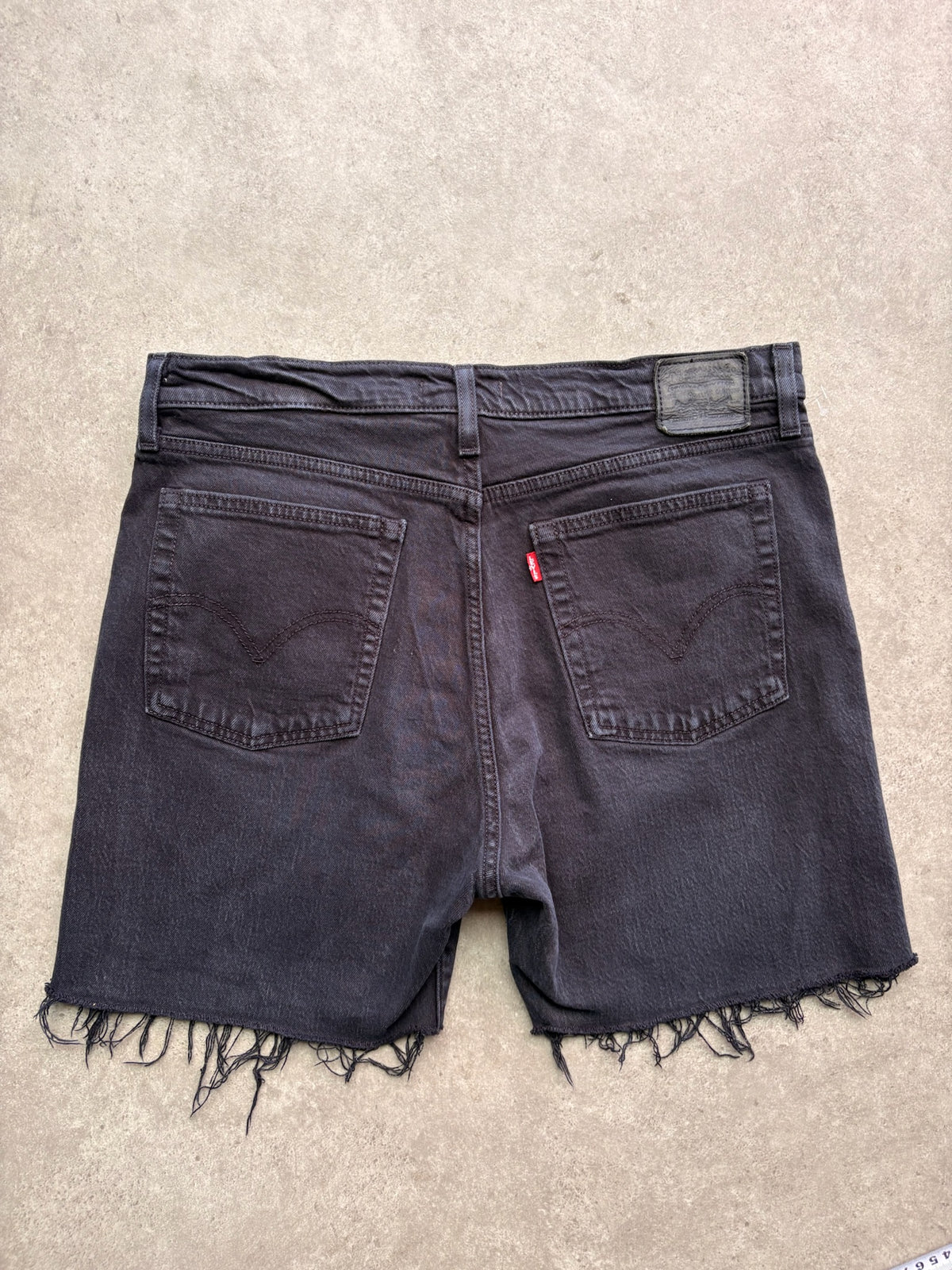 שורט ג'ינס Levi's 501 וינטג׳ פרום-שחור - 31