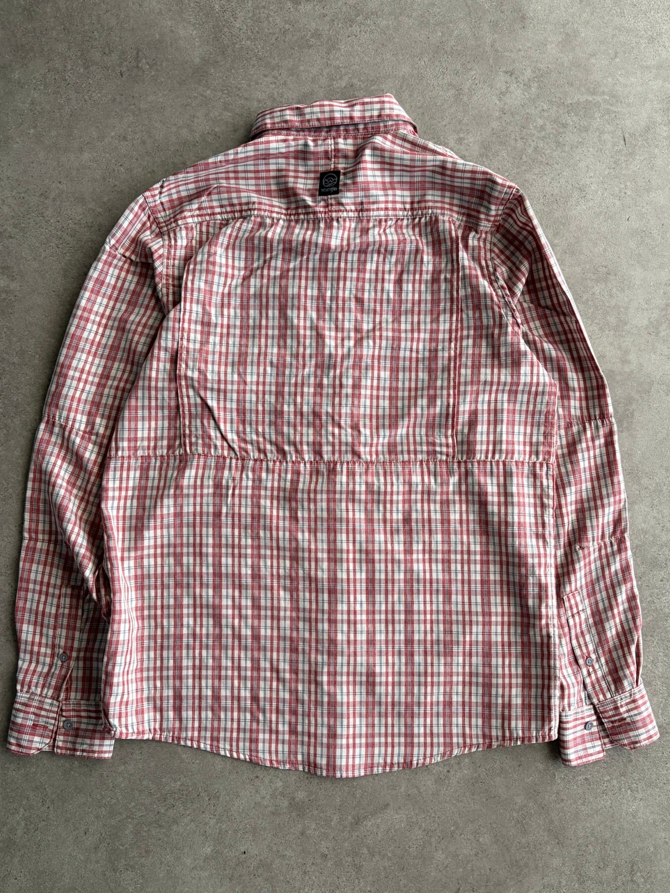 חולצת Wrangler Outdoor משובצת וינטג׳ - M