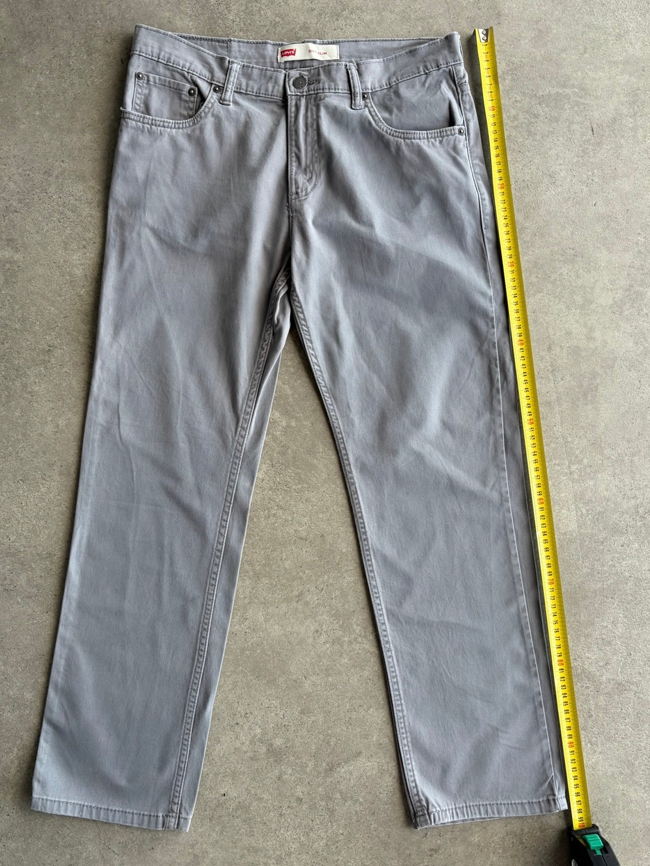 מכנסי Levi's 511 Slim אפורים וינטג׳ - 32