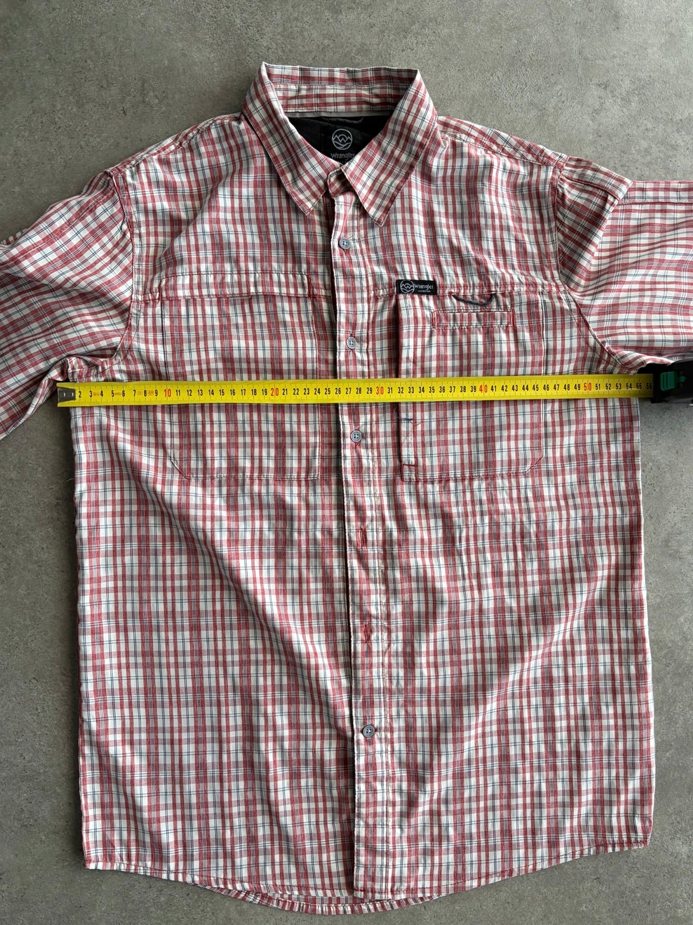חולצת Wrangler Outdoor משובצת וינטג׳ - M