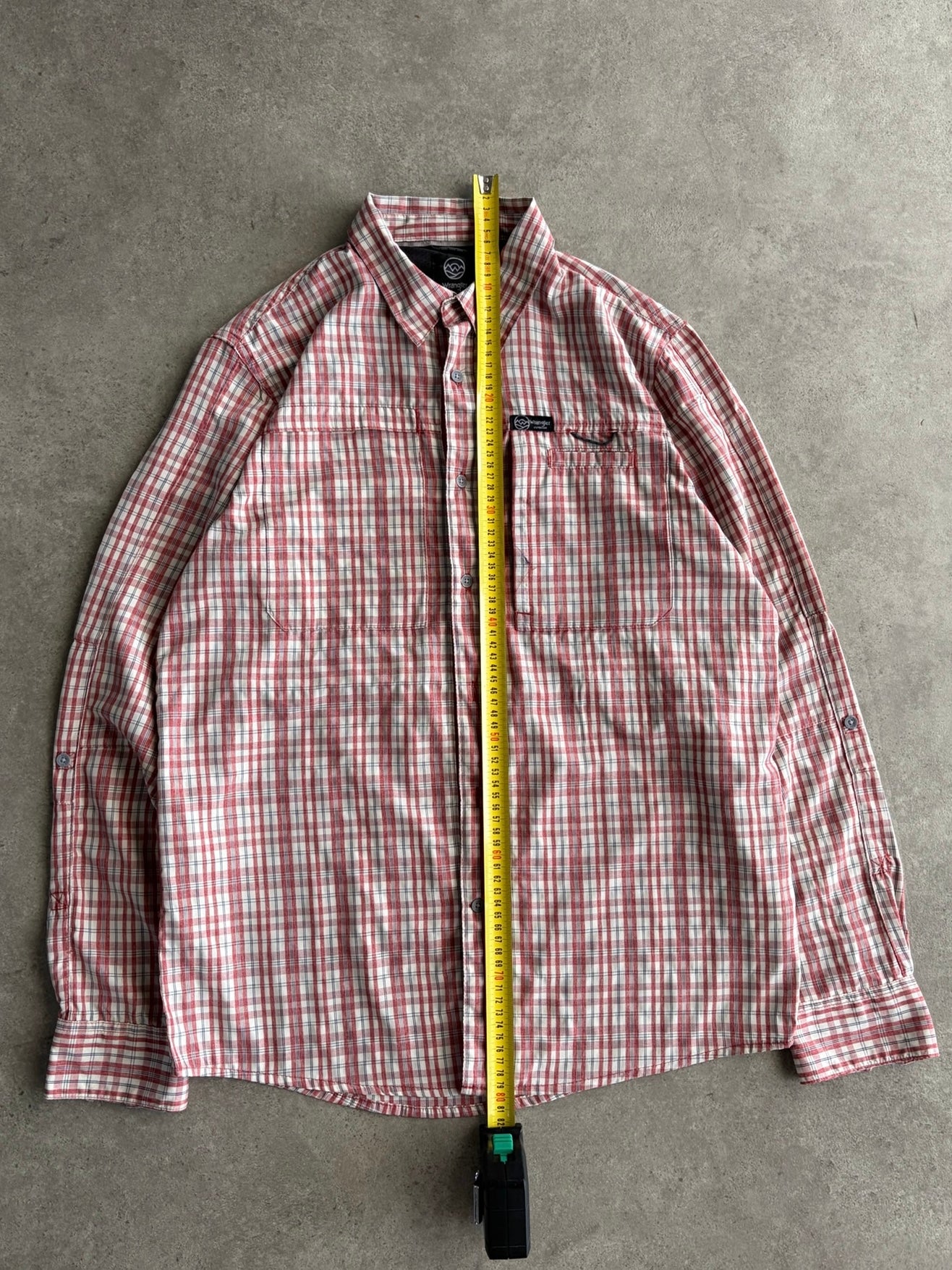 חולצת Wrangler Outdoor משובצת וינטג׳ - M