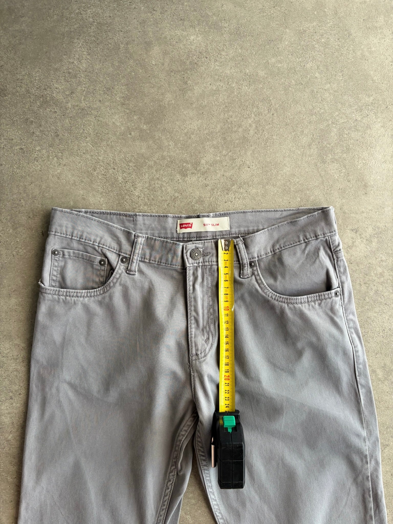 מכנסי Levi's 511 Slim אפורים וינטג׳ - 32