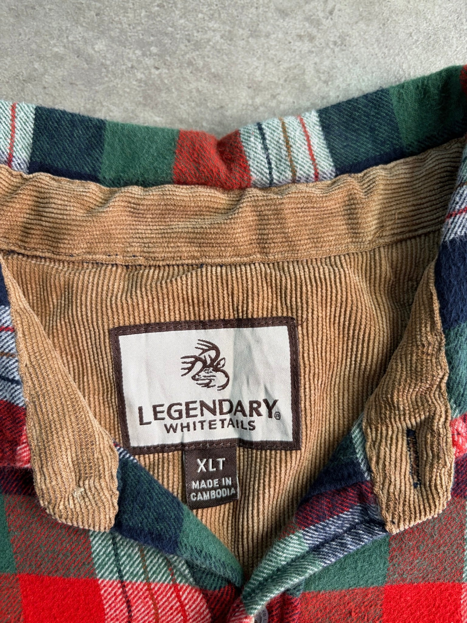 חולצת פלאנל Legendary Whitetails וינטג׳ - XL
