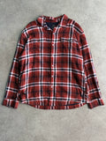 חולצת פלאנל משובצת Wrangler ATG וינטג׳ - XL