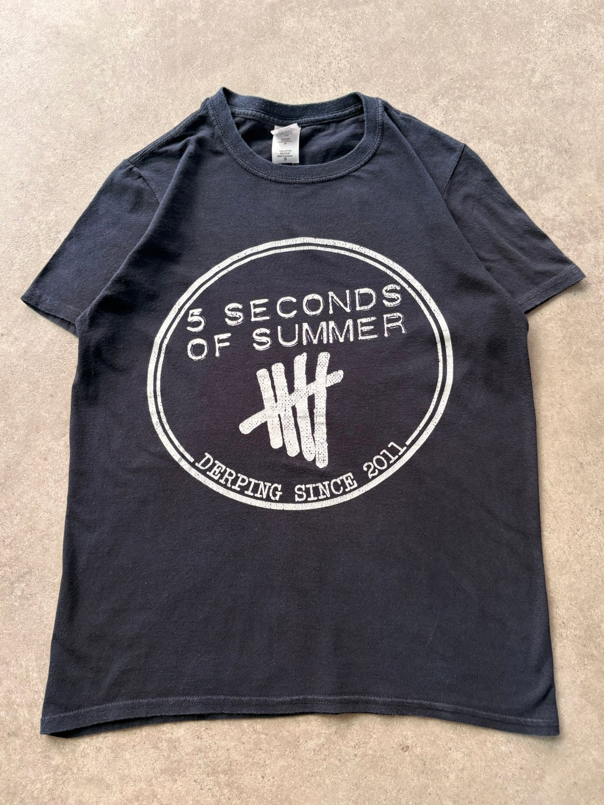 טי שירט 5 Seconds of Summer וינטג׳ - XS