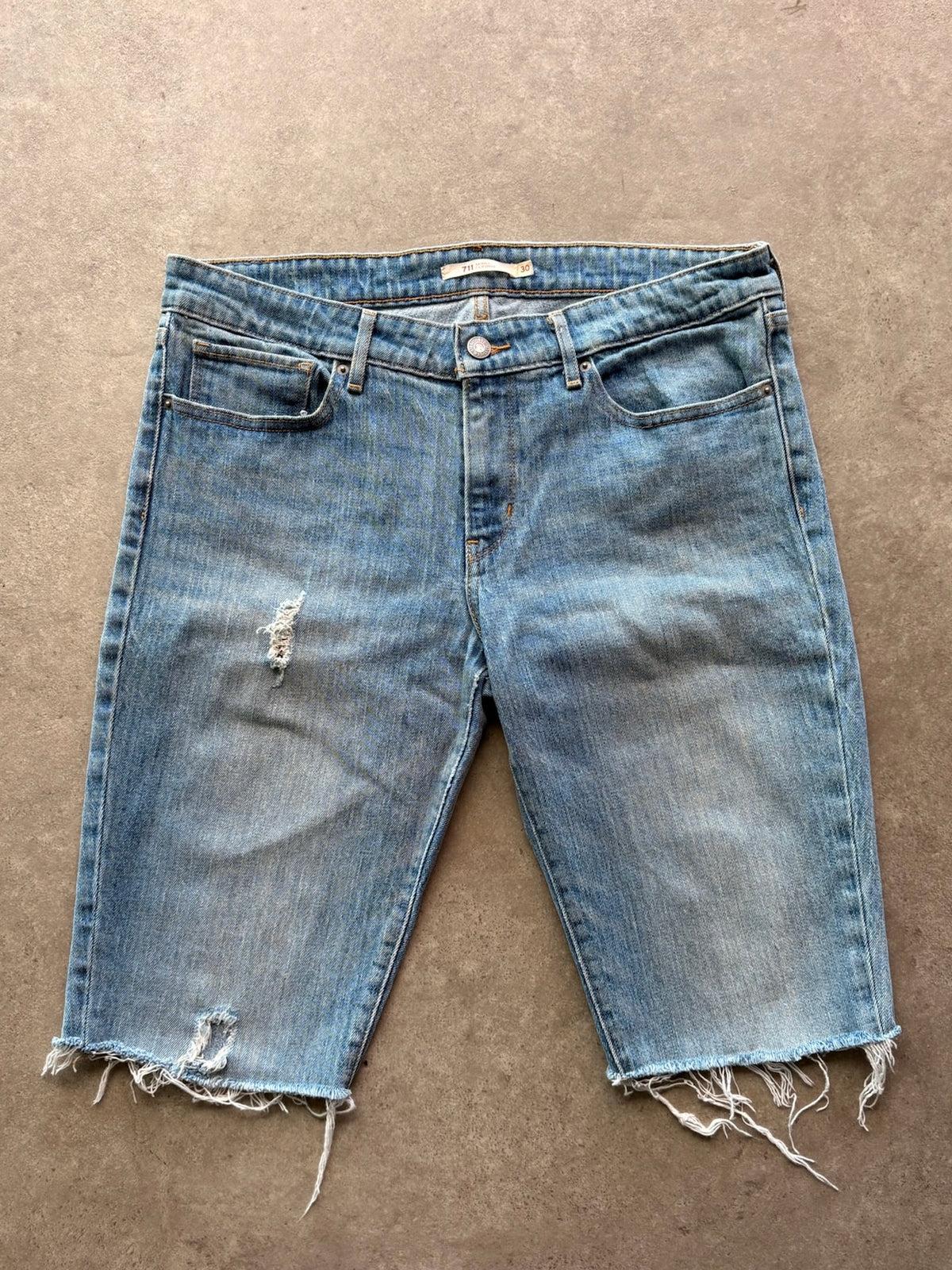 שורטס ג׳ינס Levi's 711 חתוך וינטג׳ - 33