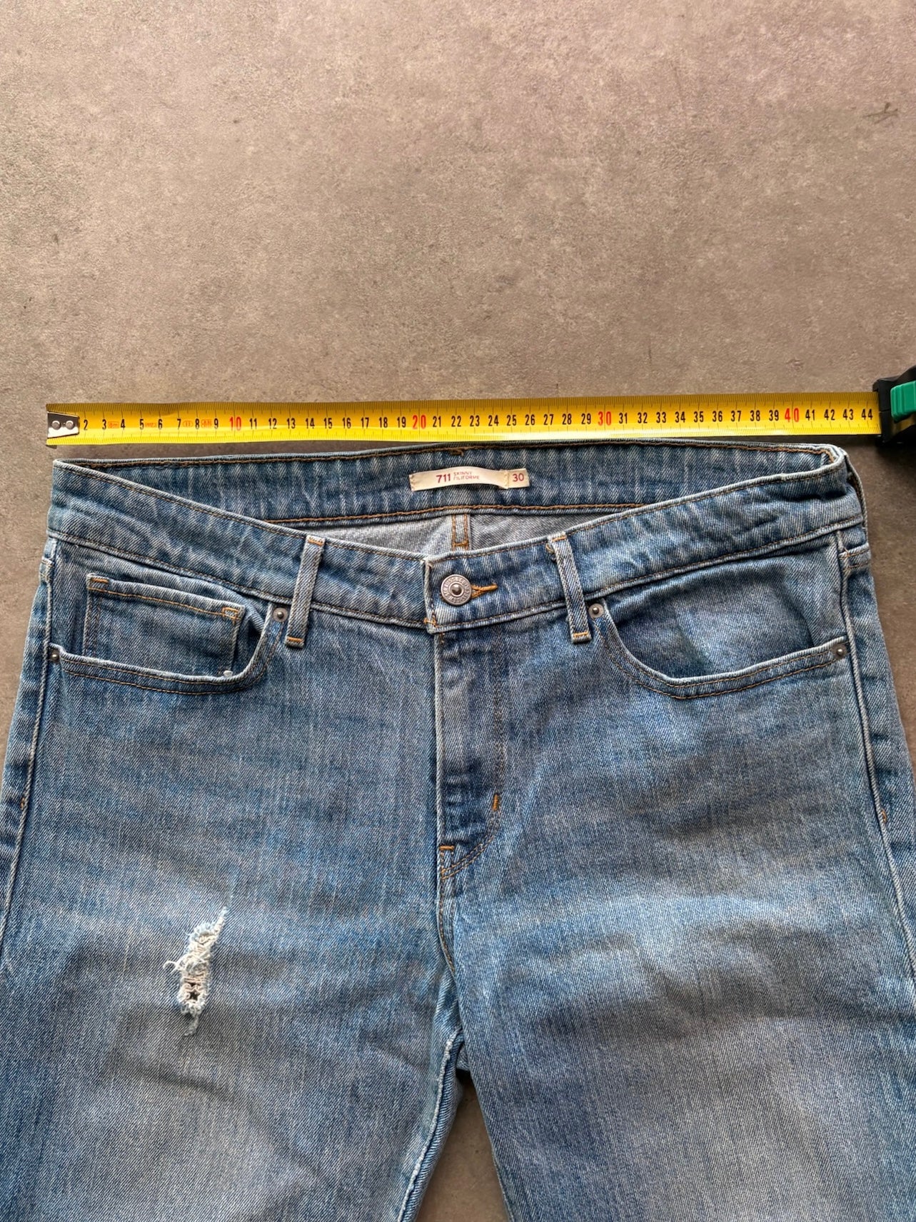 שורטס ג׳ינס Levi's 711 חתוך וינטג׳ - 33