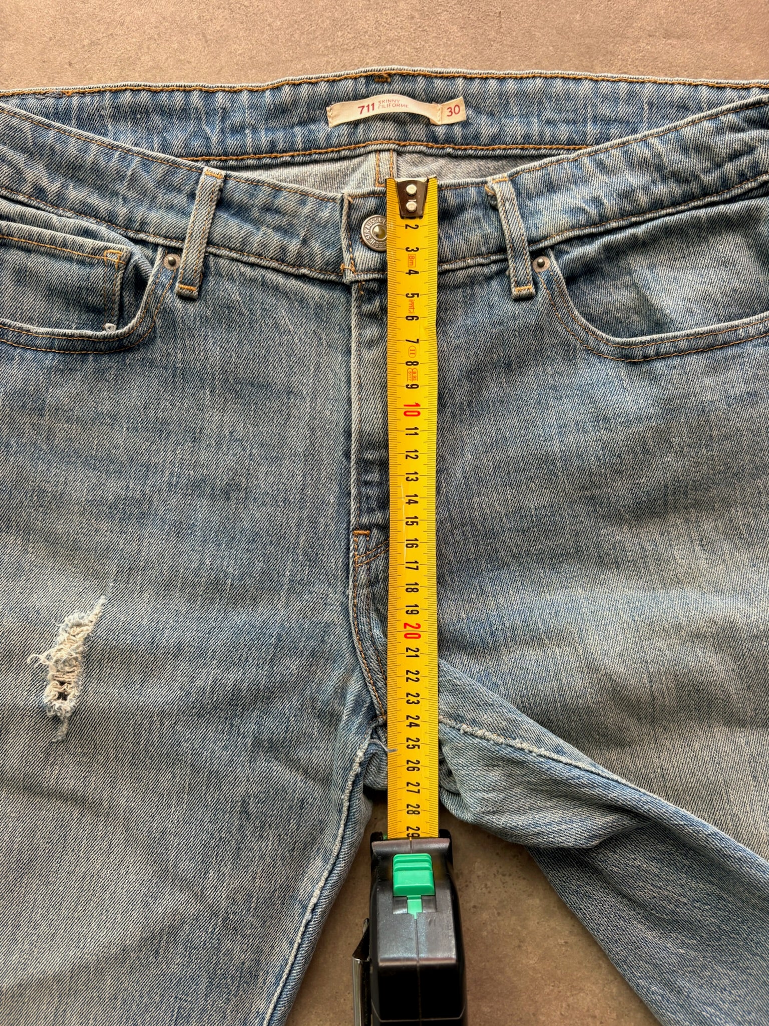 שורטס ג׳ינס Levi's 711 חתוך וינטג׳ - 33