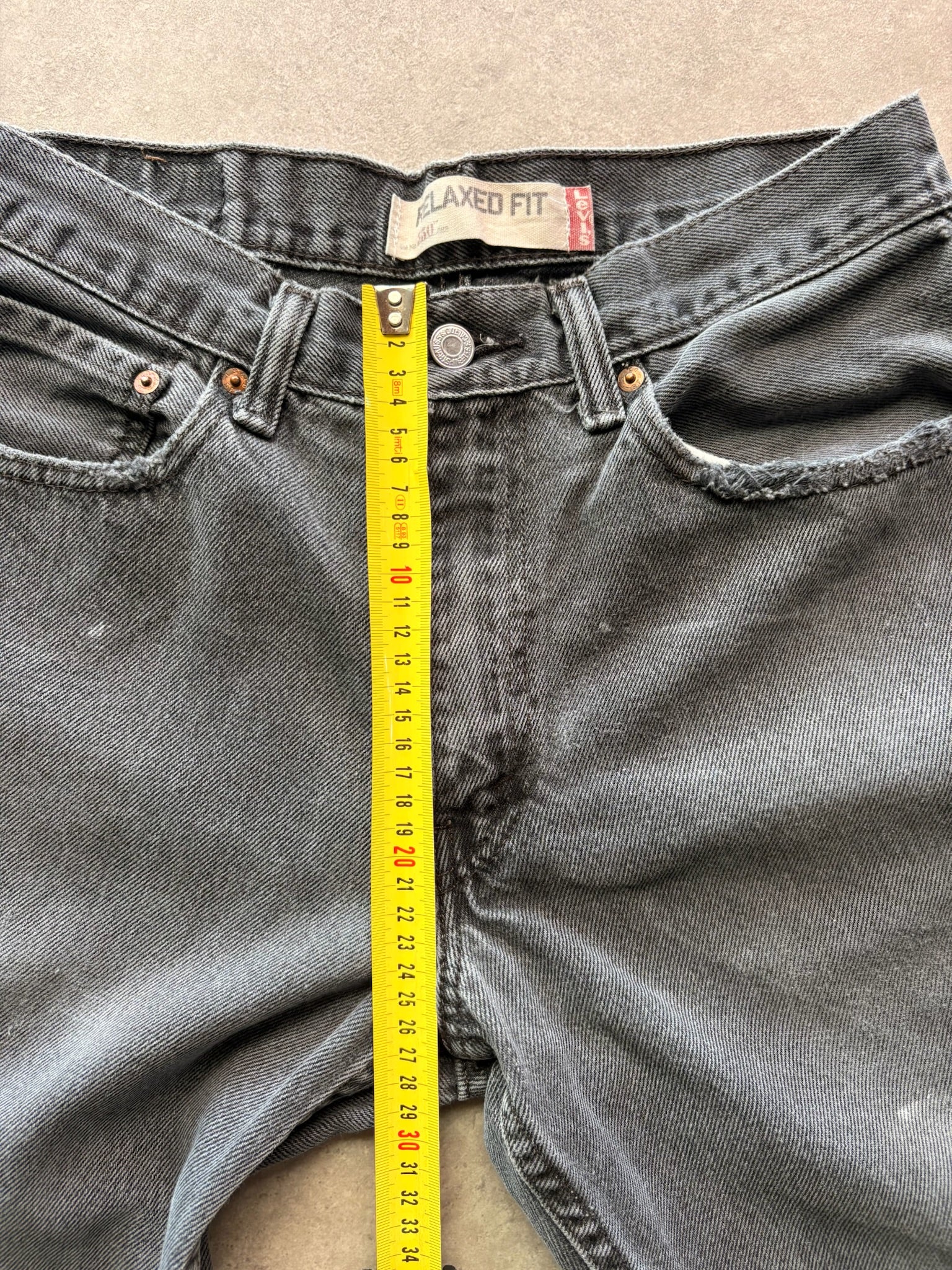 ג׳ינס Levi's 550 אפור וינטג׳ - 31