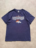 טי שירט Denver Broncos 2013 Conference Champions וינטג׳ - S