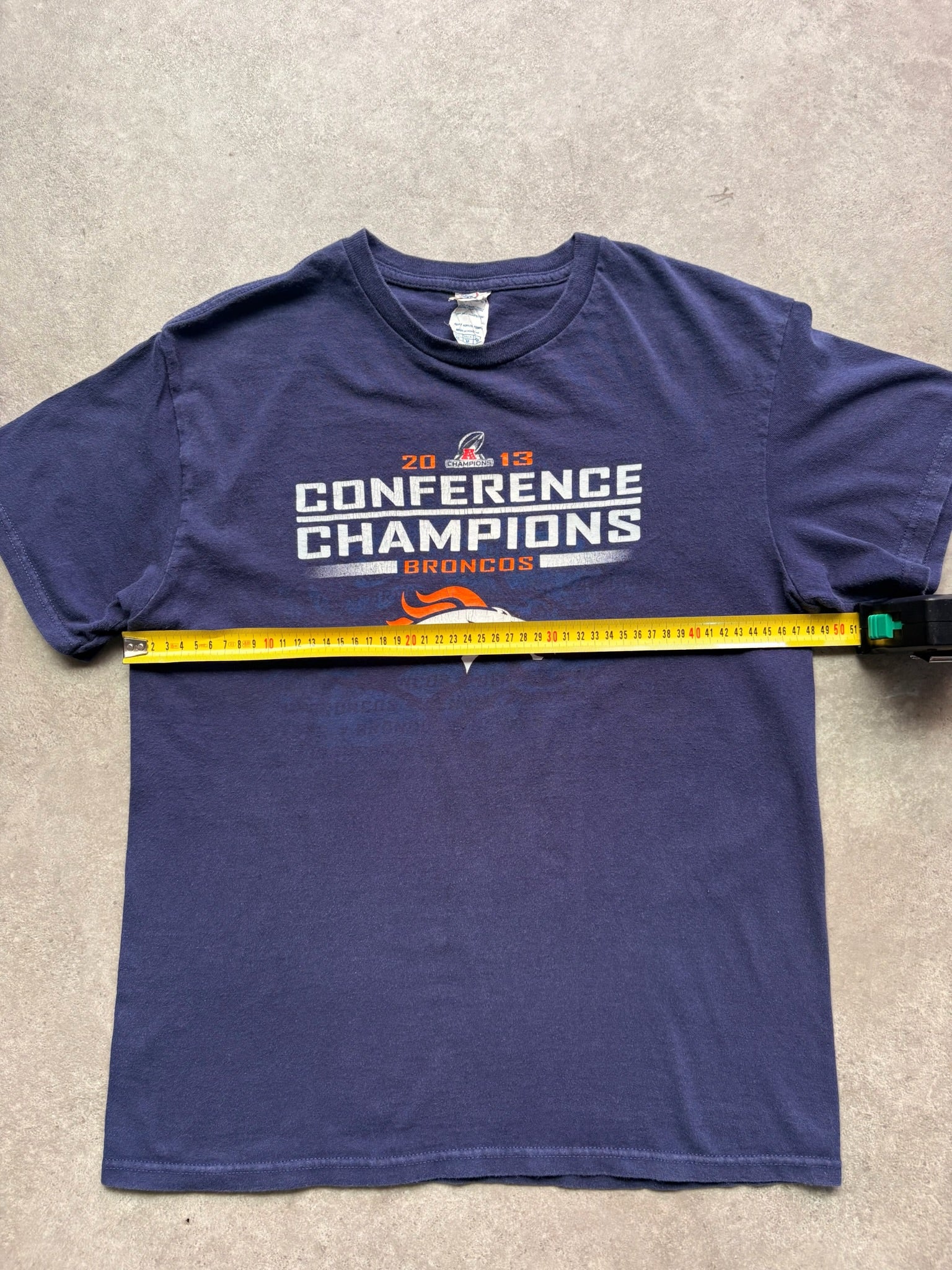טי שירט Denver Broncos 2013 Conference Champions וינטג׳ - S