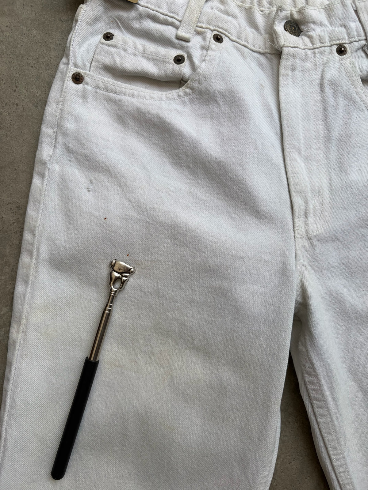 Levi's 550 ג'ינס וינטג׳ לבן - מידה 28