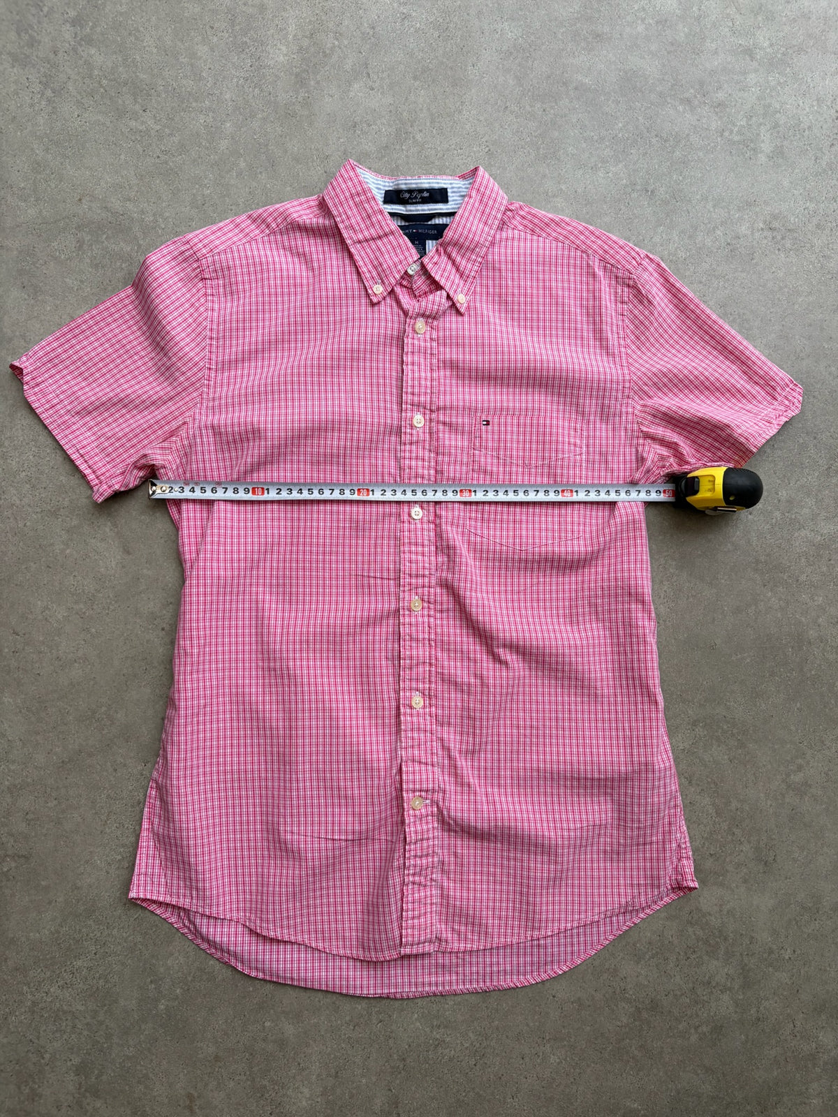 חולצת מכופתרת Tommy Hilfiger משובצת וינטג׳ - S