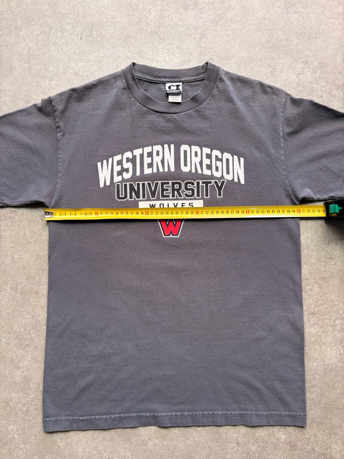 טי שירט Western Oregon University וינטג׳ - S