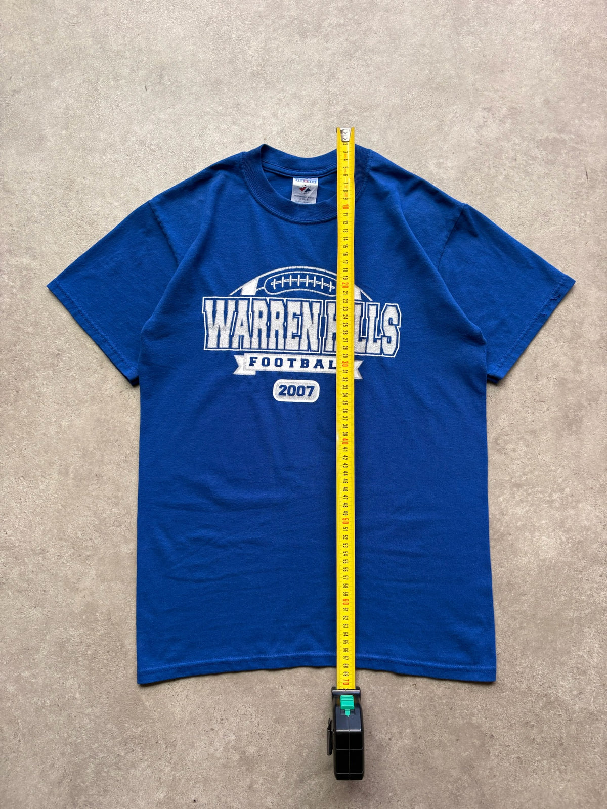 טי שירט פוטבול Warren Hills 2007 וינטג׳ - XS