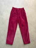 מכנס קורדרוי בורדו וינטג׳ - 27