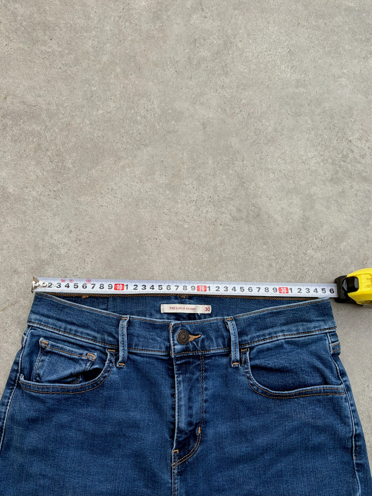 שורט ג'ינס Levi's 710 Super Skinny וינטג׳ - 28