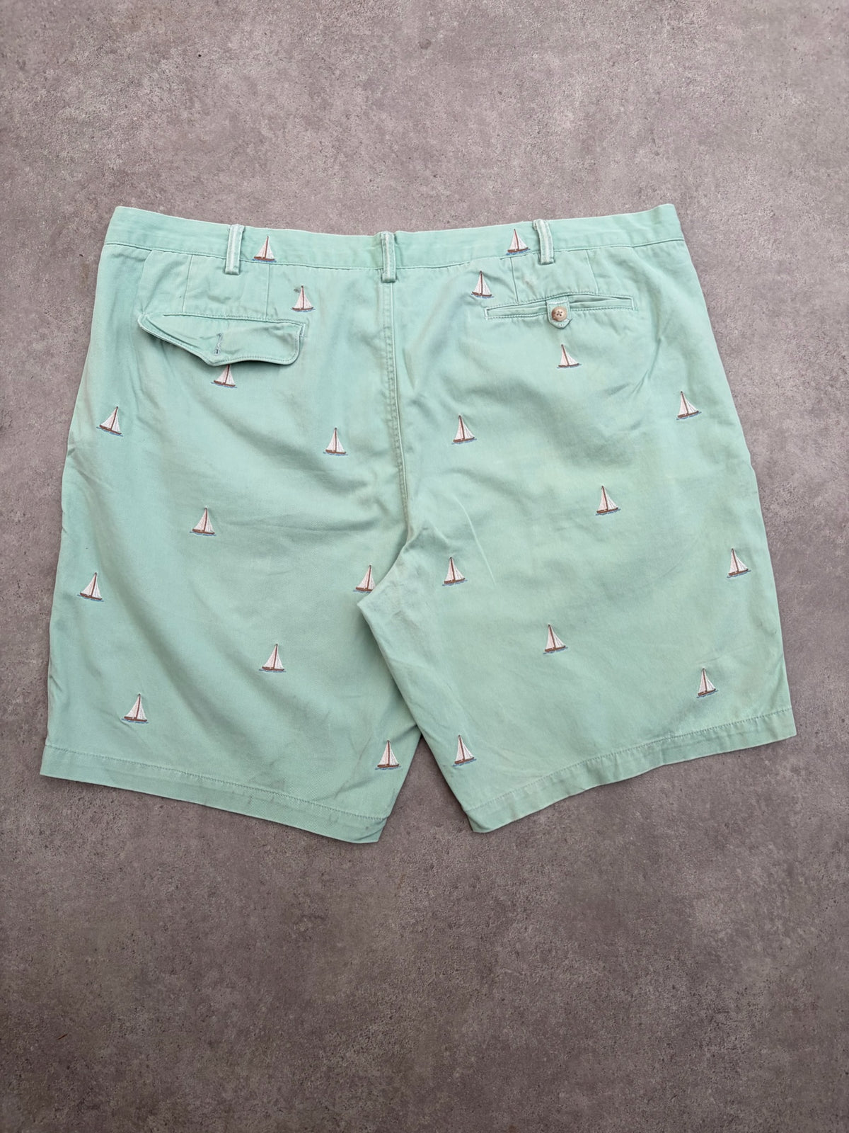 שורט Ralph Lauren עם רקמת סירות וינטג׳ - 44