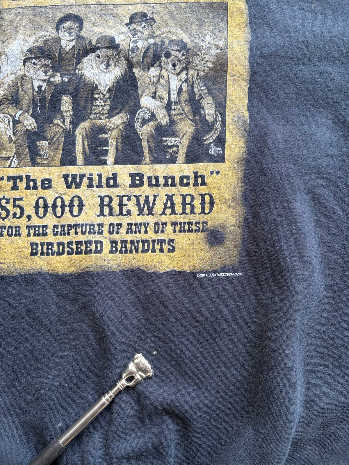 סווטשירט Wanted The Wild Bunch וינטג׳ - L – סווטשירט וינטג׳, תמונה 3