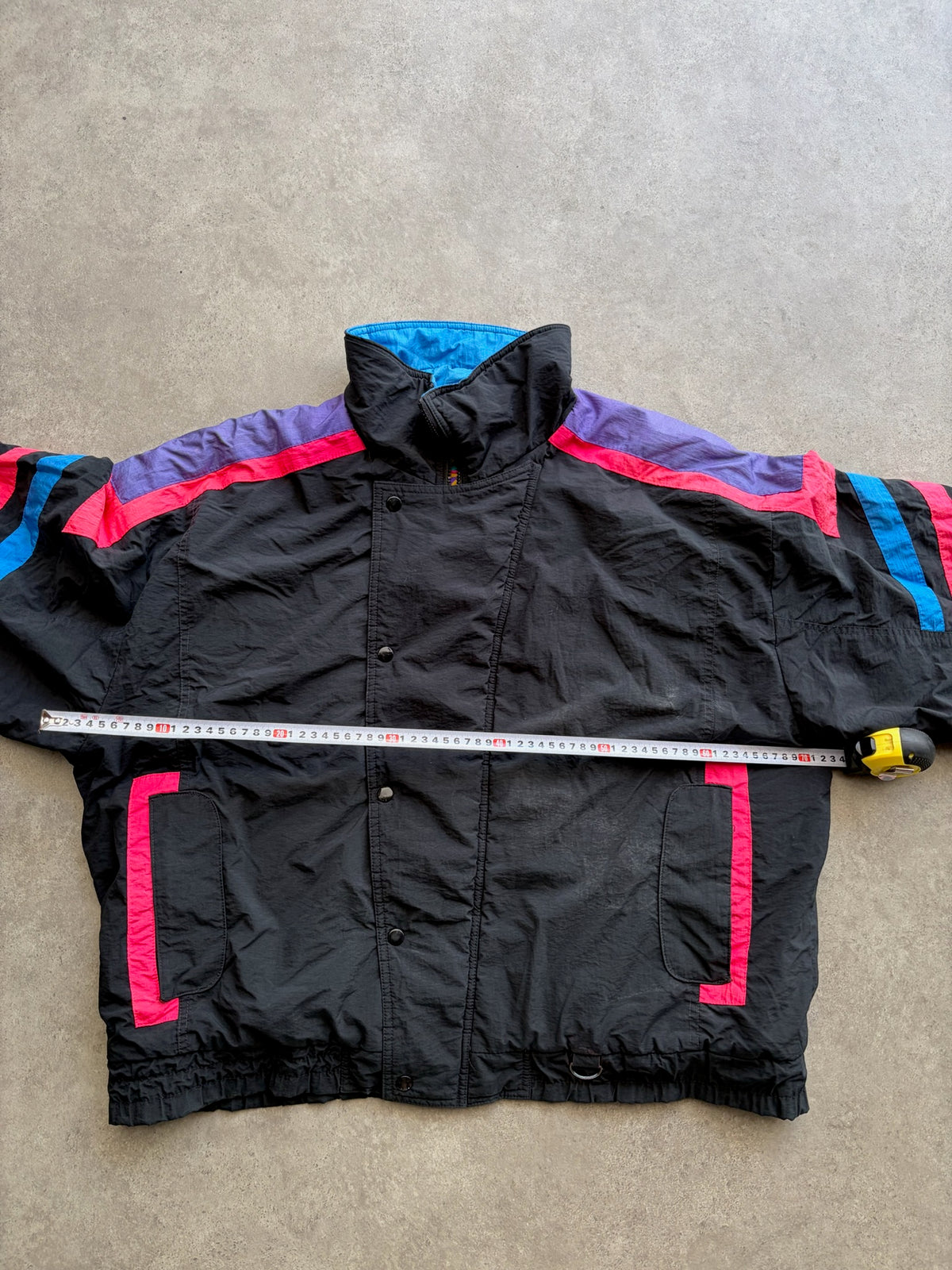 ג'קט קרייזי קולור וינטג׳ - 3XL – ג׳קט וינטג׳, תמונה 3