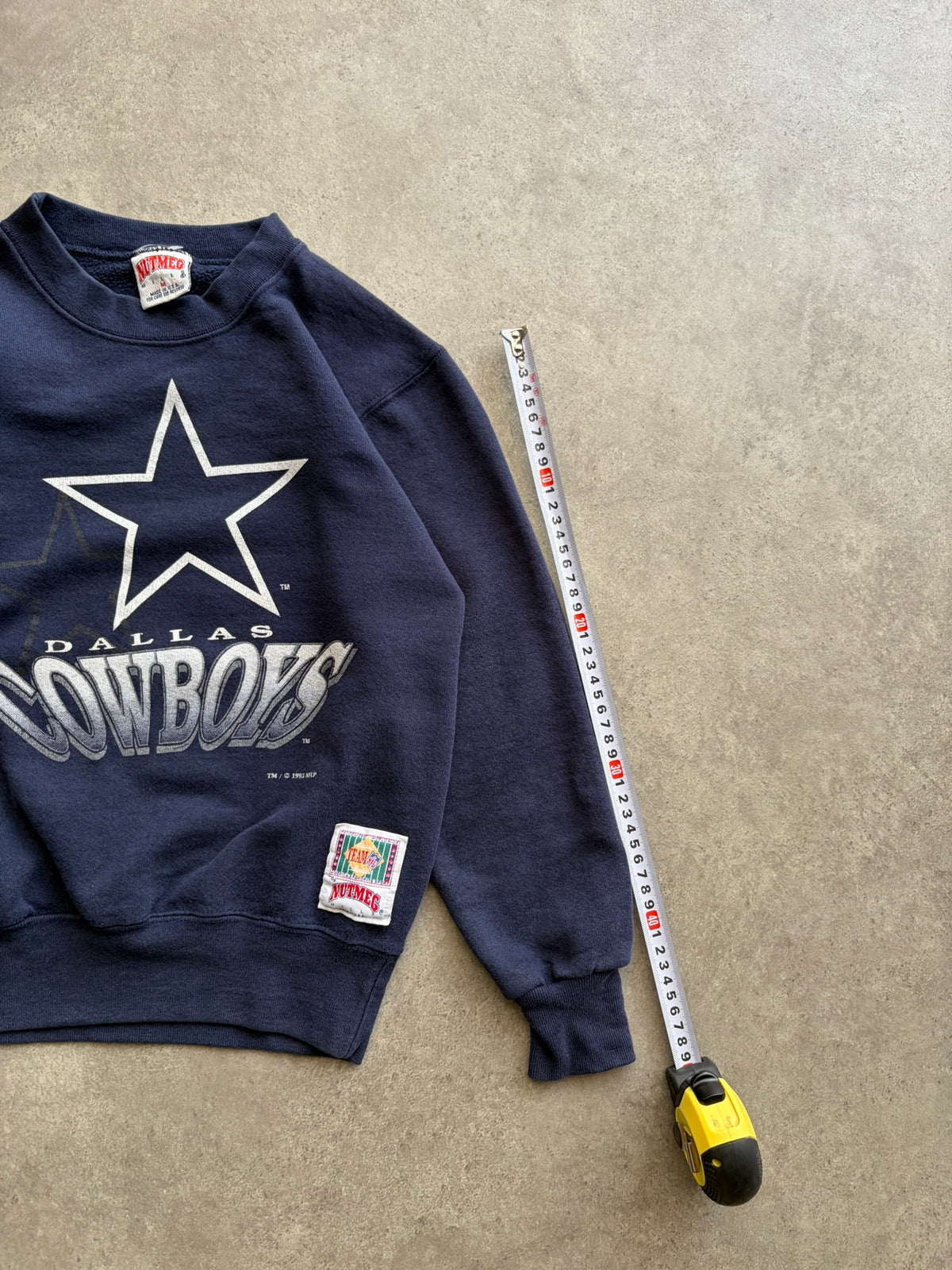 סווטשירט Dallas Cowboys וינטג׳ - XXS – סווטשירט וינטג׳, תמונה 4