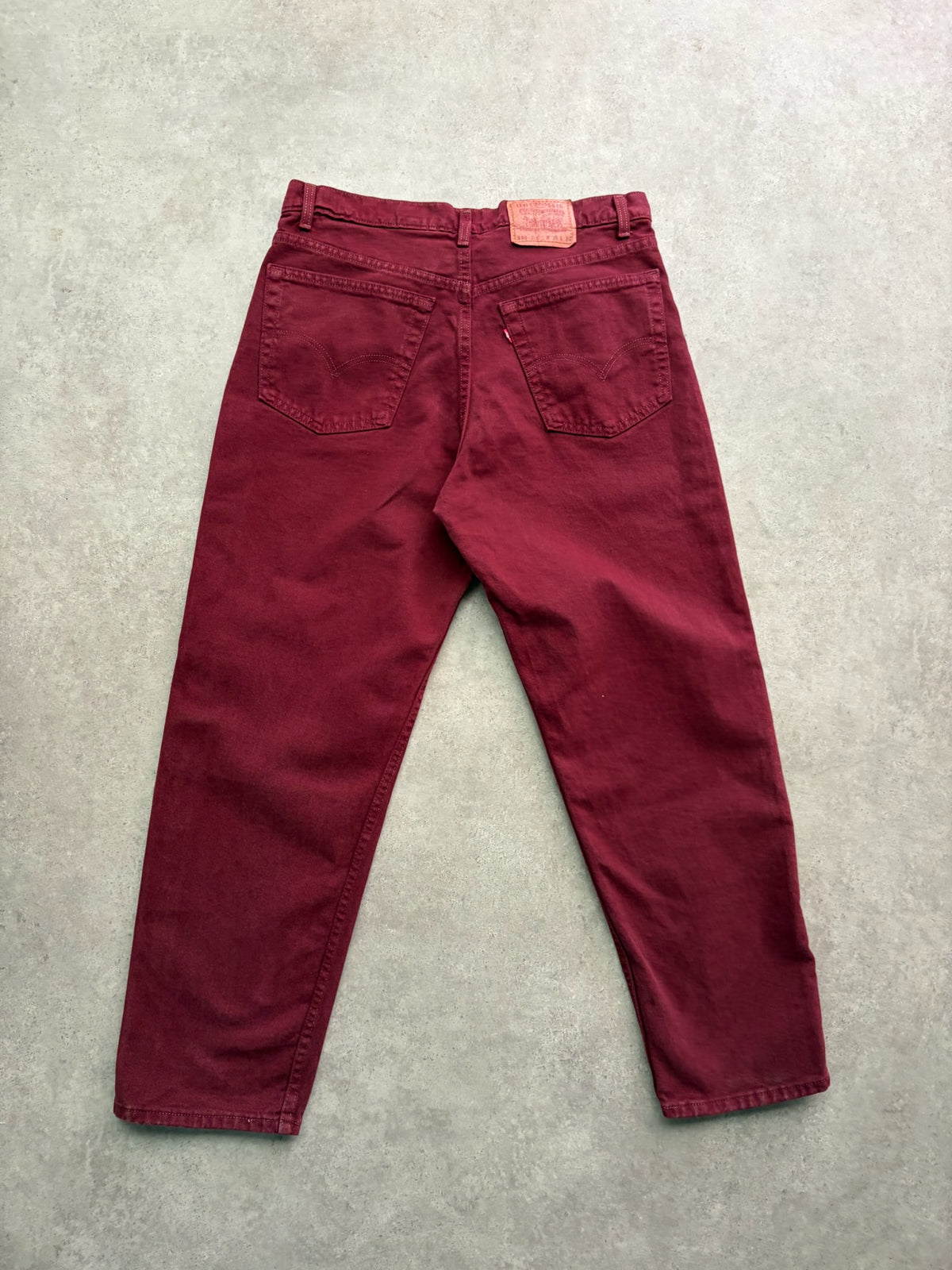 מכנס ג'ינס Levi's 555 וינטג׳ בורדו - 35