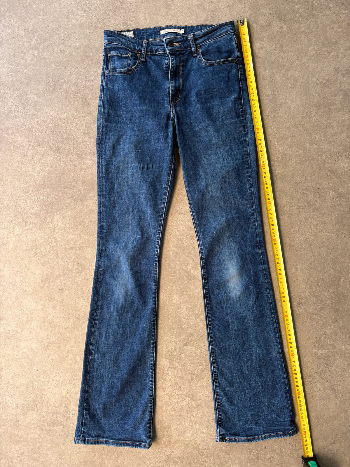 ג׳ינס Levi's 725 High Rise Bootcut וינטג׳ - 28