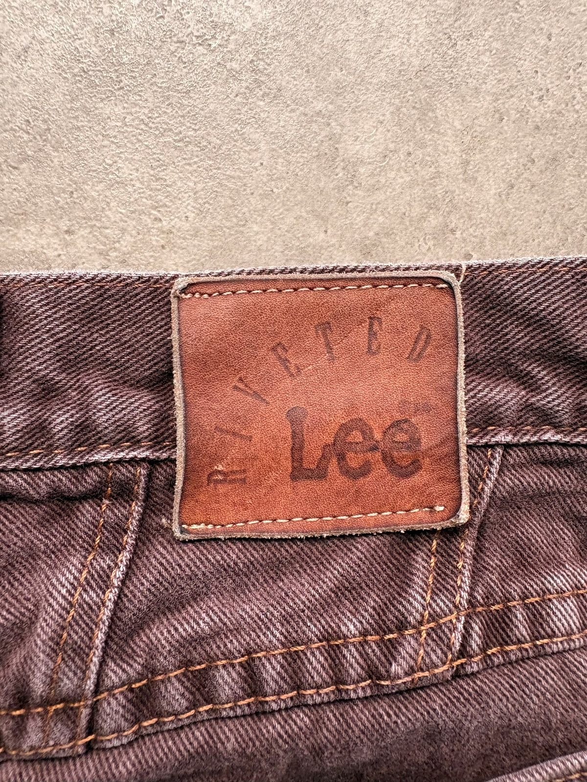 ג׳ינס Lee Riveted סגול וינטג׳ - 30