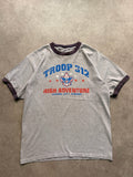 טישירט רינגר Boy Scouts וינטג׳ - M