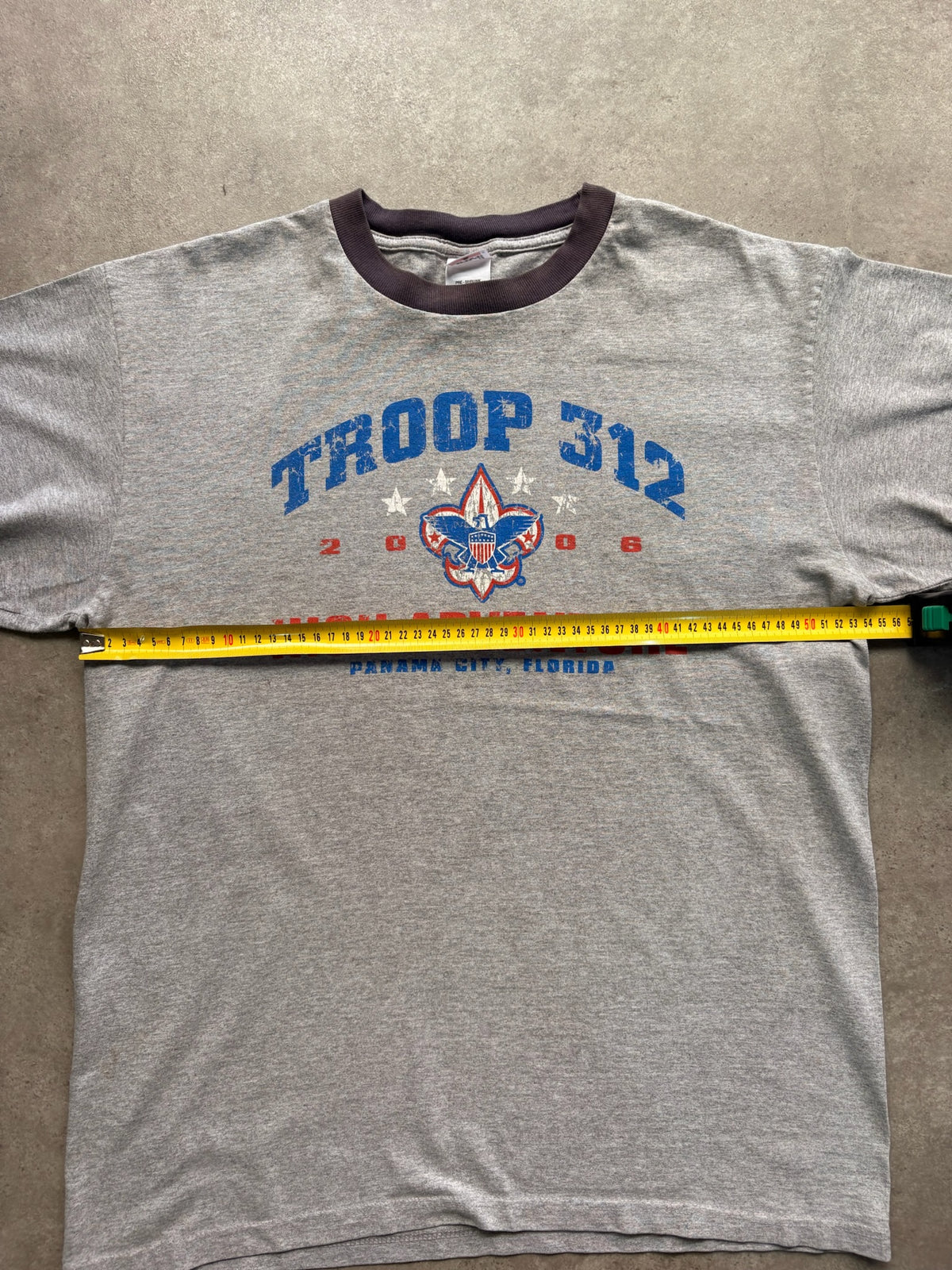 טישירט רינגר Boy Scouts וינטג׳ - M