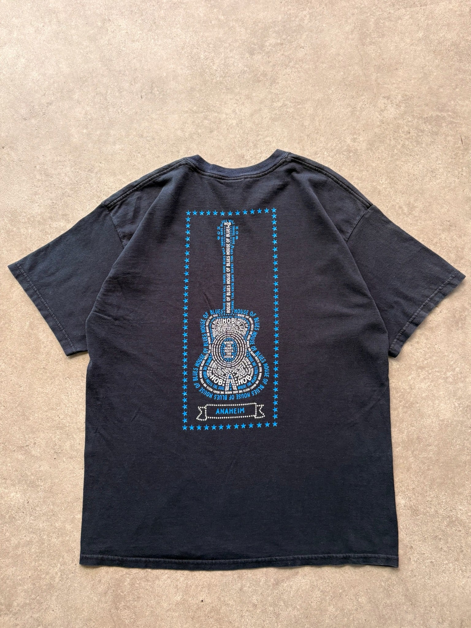 טי שירט House of Blues Anaheim וינטג׳ - M