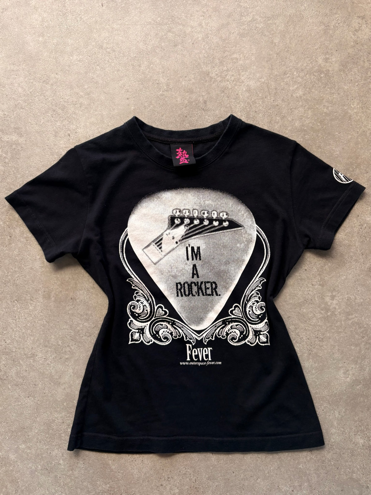 טישירט "I'm A Rocker" Fever וינטג׳ - XXS