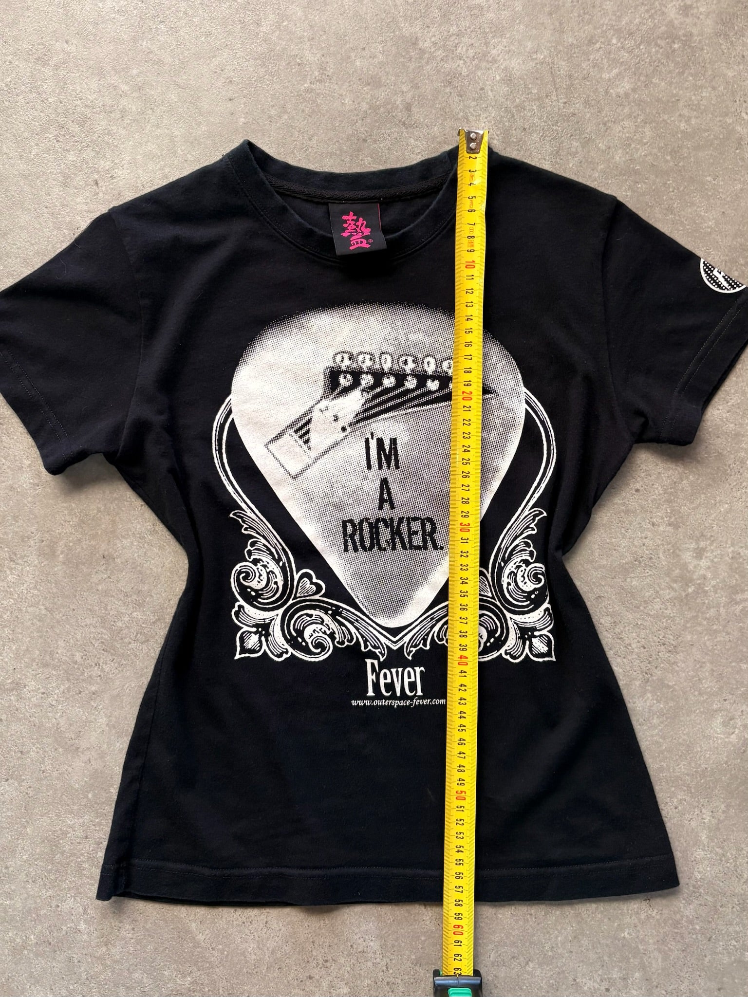 טישירט "I'm A Rocker" Fever וינטג׳ - XXS