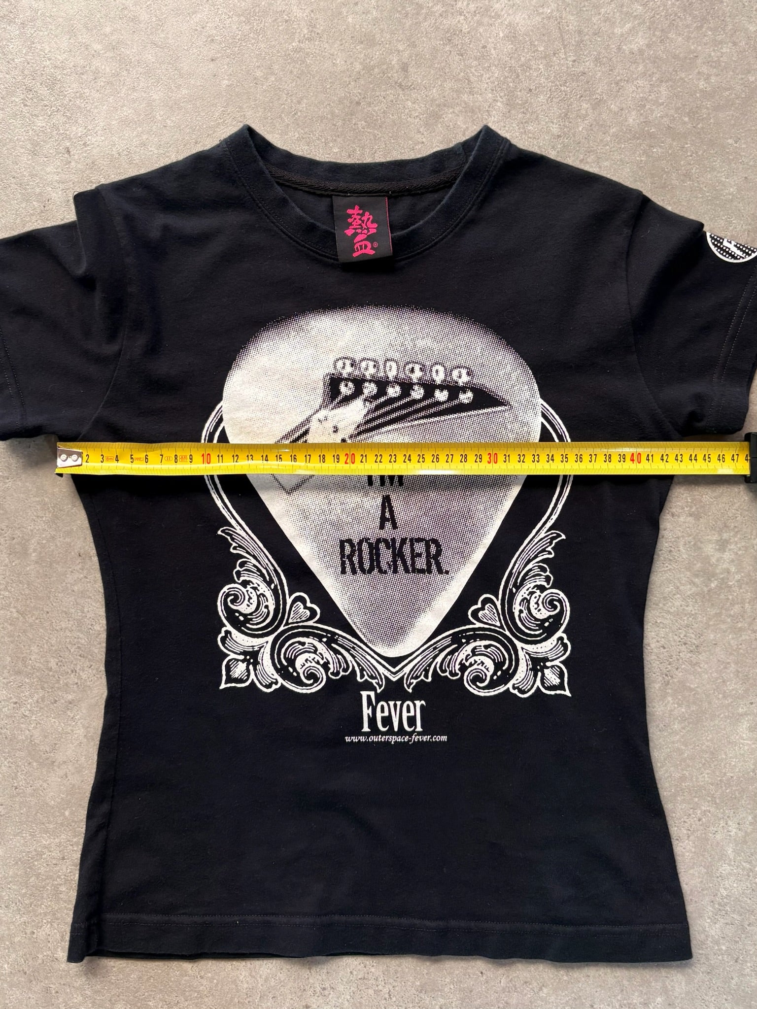 טישירט "I'm A Rocker" Fever וינטג׳ - XXS