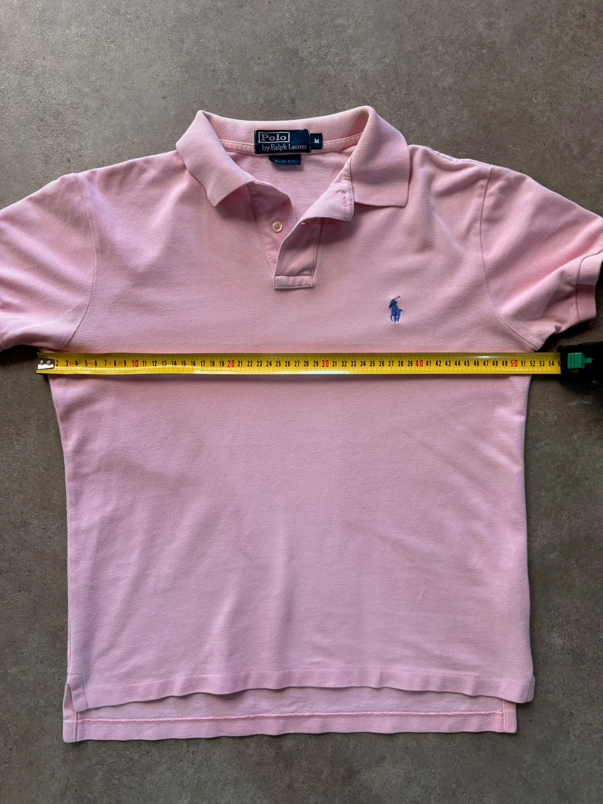 חולצת פולו Ralph Lauren ורודה וינטג׳ - S