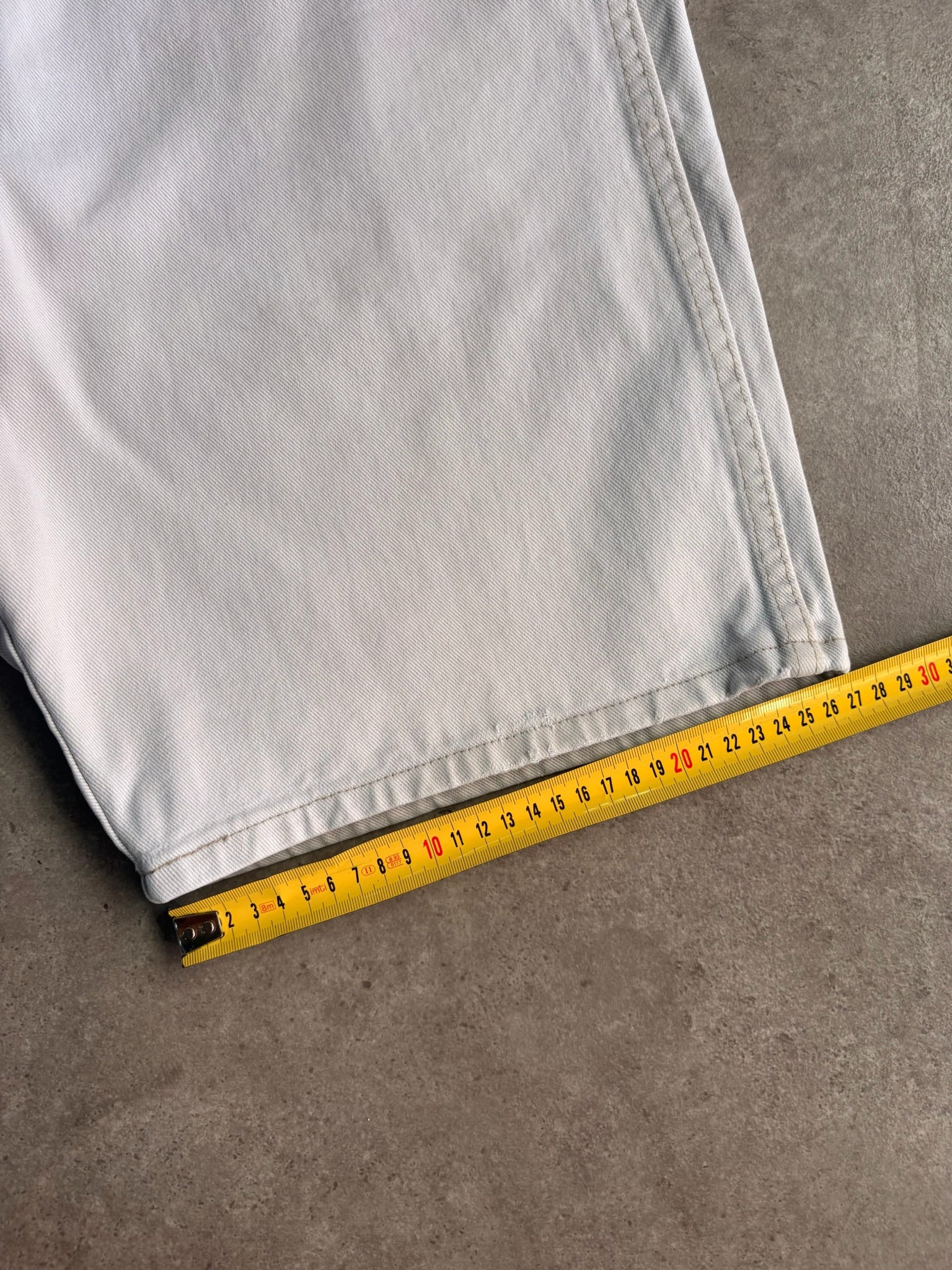 שורטס ג׳ינס Wrangler לבן וינטג׳ - 33