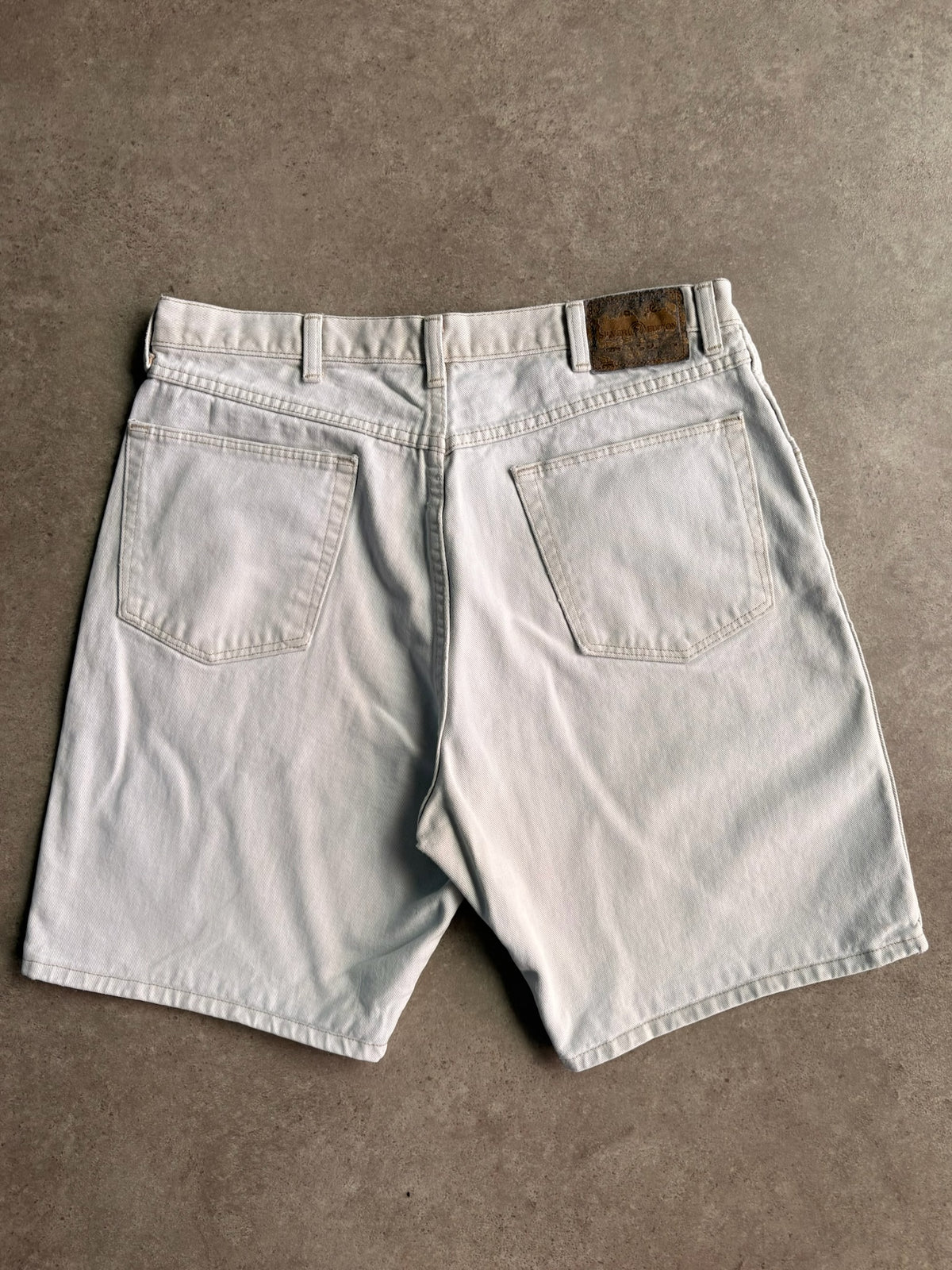 שורטס ג׳ינס Wrangler לבן וינטג׳ - 33