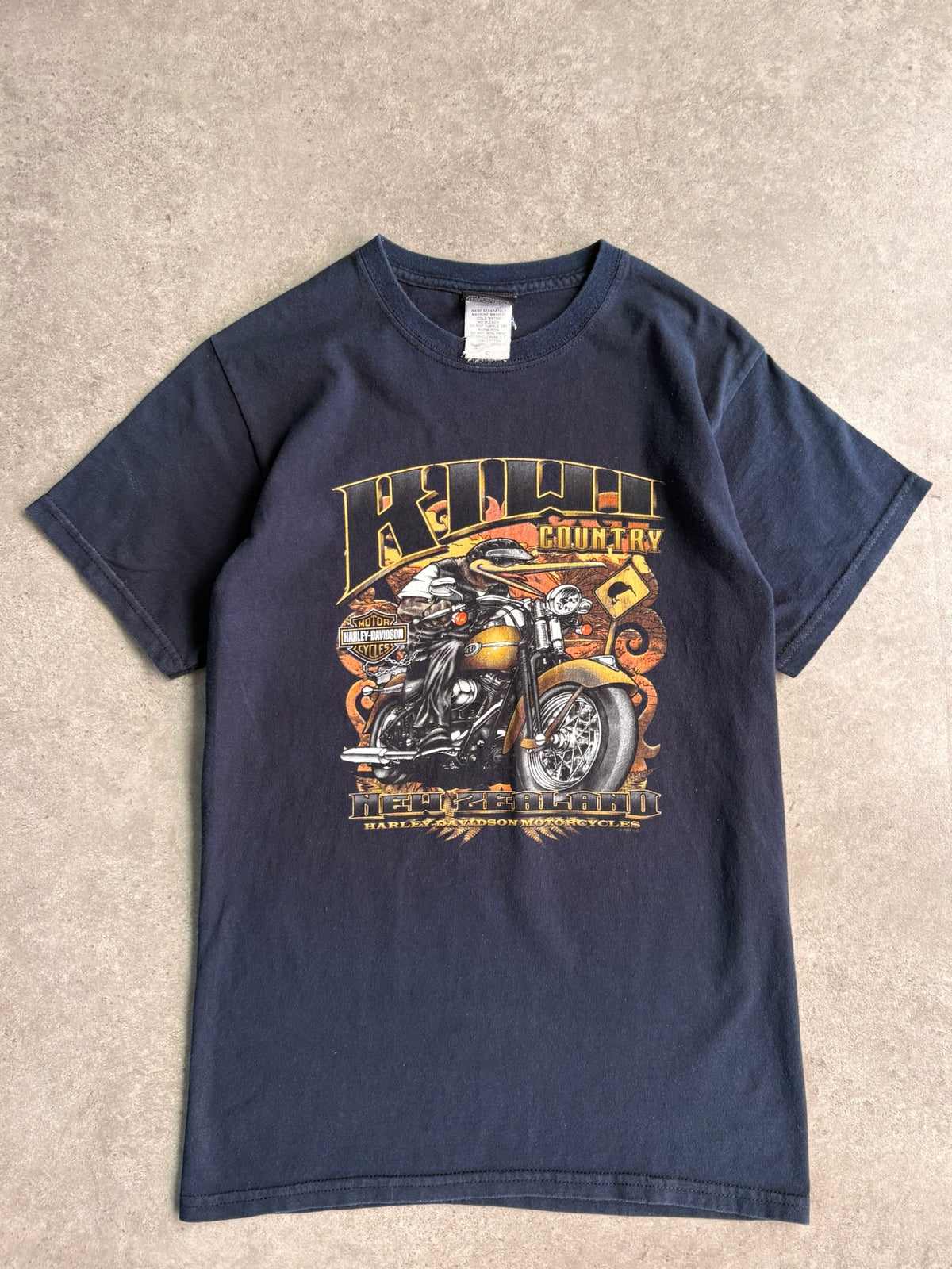 טישירט Harley-Davidson New Zealand וינטג׳ - XXS