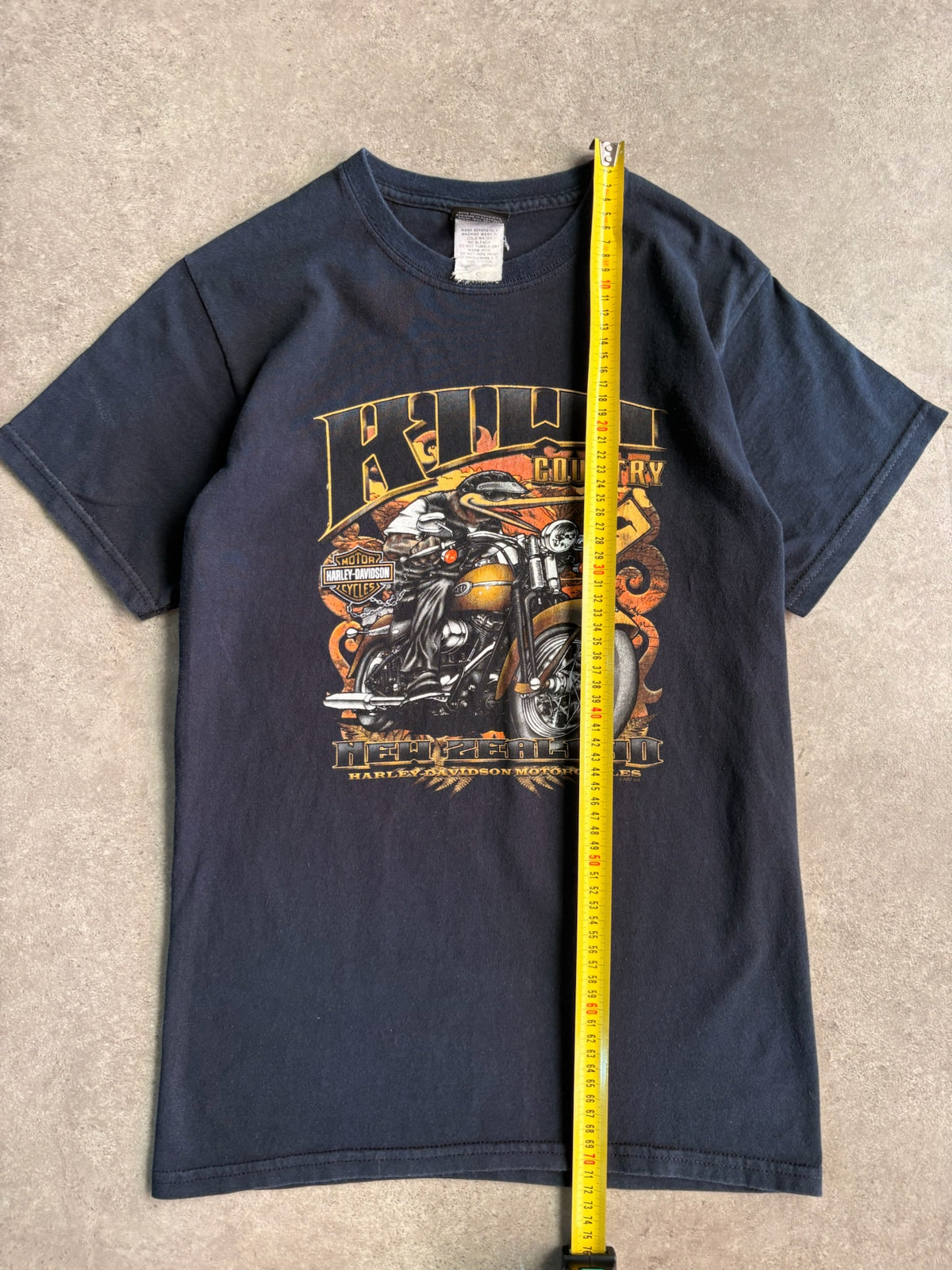 טישירט Harley-Davidson New Zealand וינטג׳ - XXS