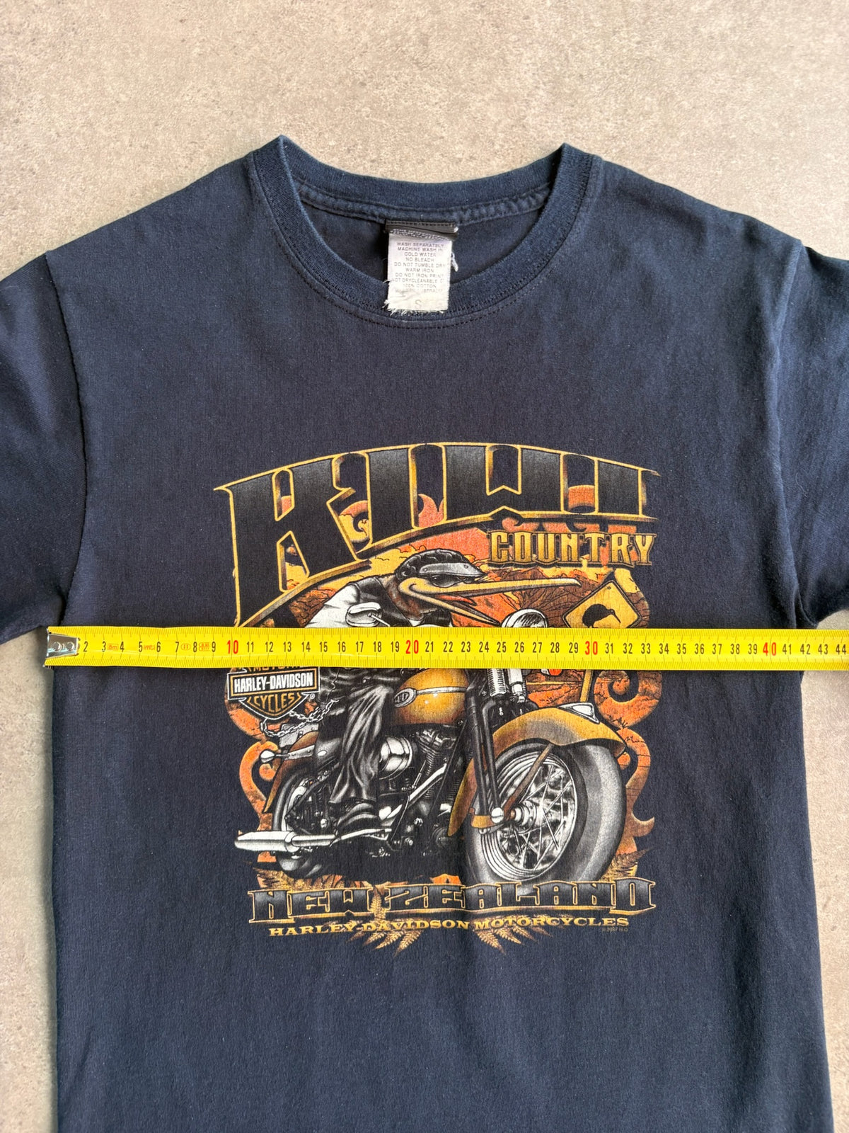 טישירט Harley-Davidson New Zealand וינטג׳ - XXS
