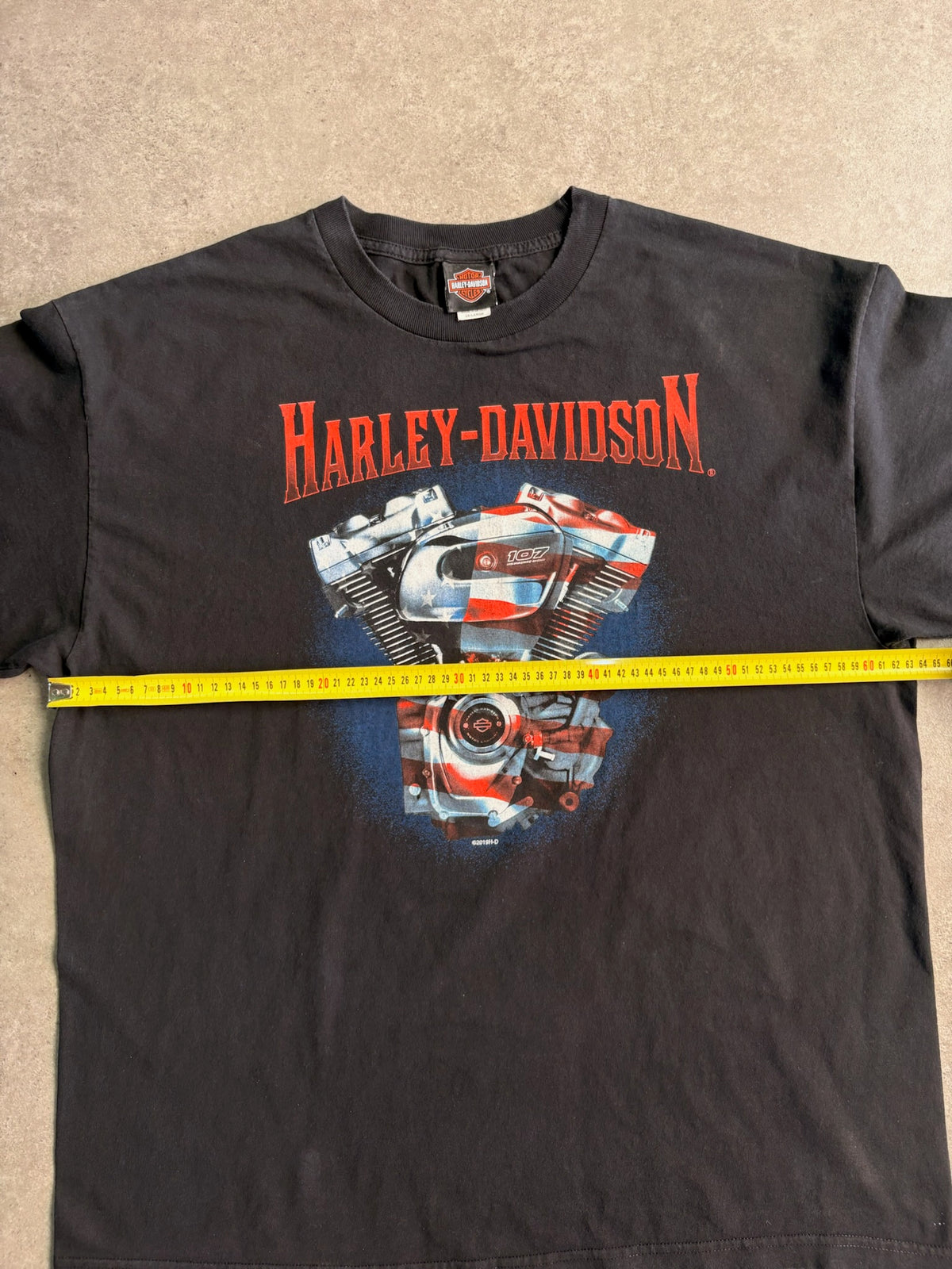 טי שירט Harley-Davidson מלזיה וינטג׳ - XXL