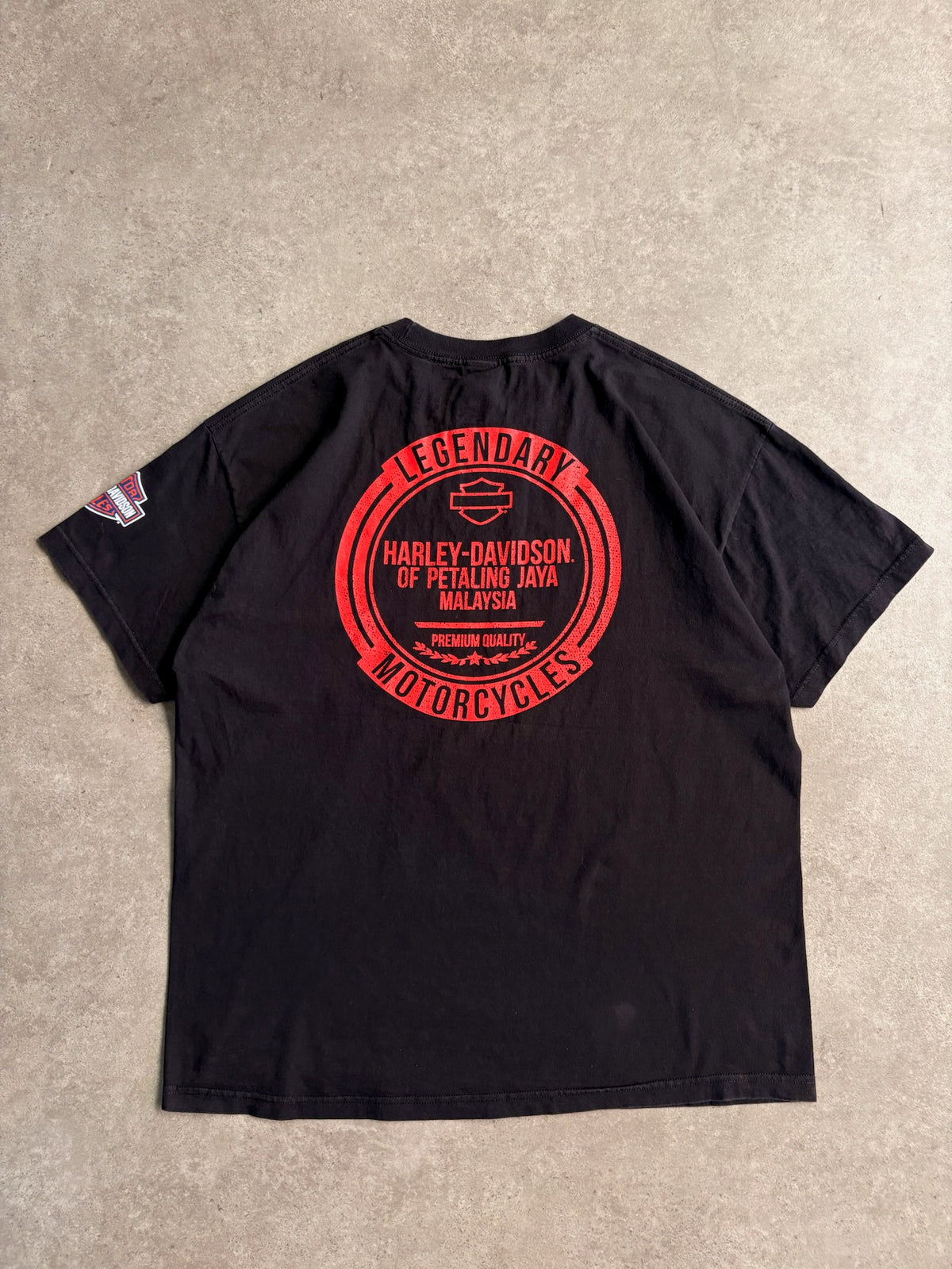 טי שירט Harley-Davidson מלזיה וינטג׳ - XXL