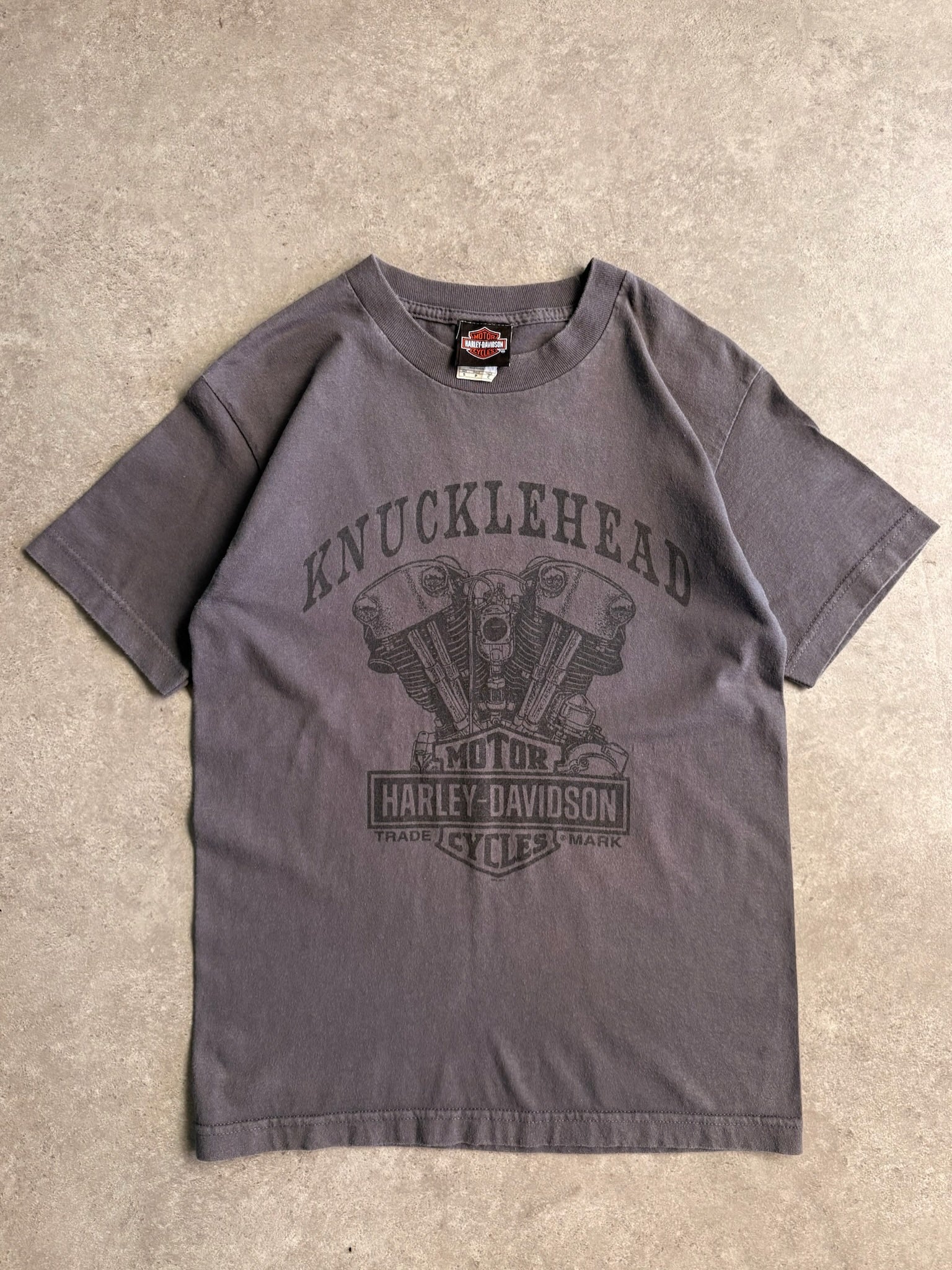 טי שירט Harley-Davidson Knucklehead Seoul וינטג׳ - XS