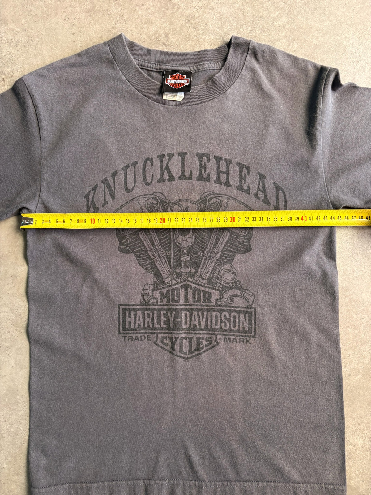 טי שירט Harley-Davidson Knucklehead Seoul וינטג׳ - XS