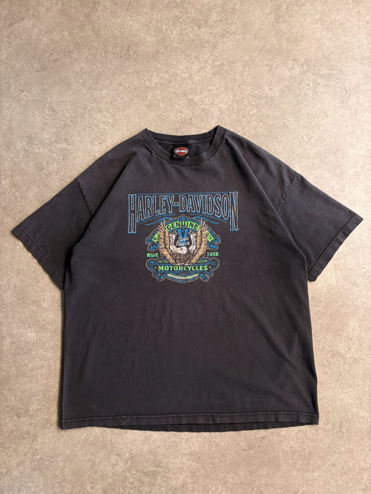 טי שירט Harley-Davidson Niagara Falls וינטג׳ - XXL