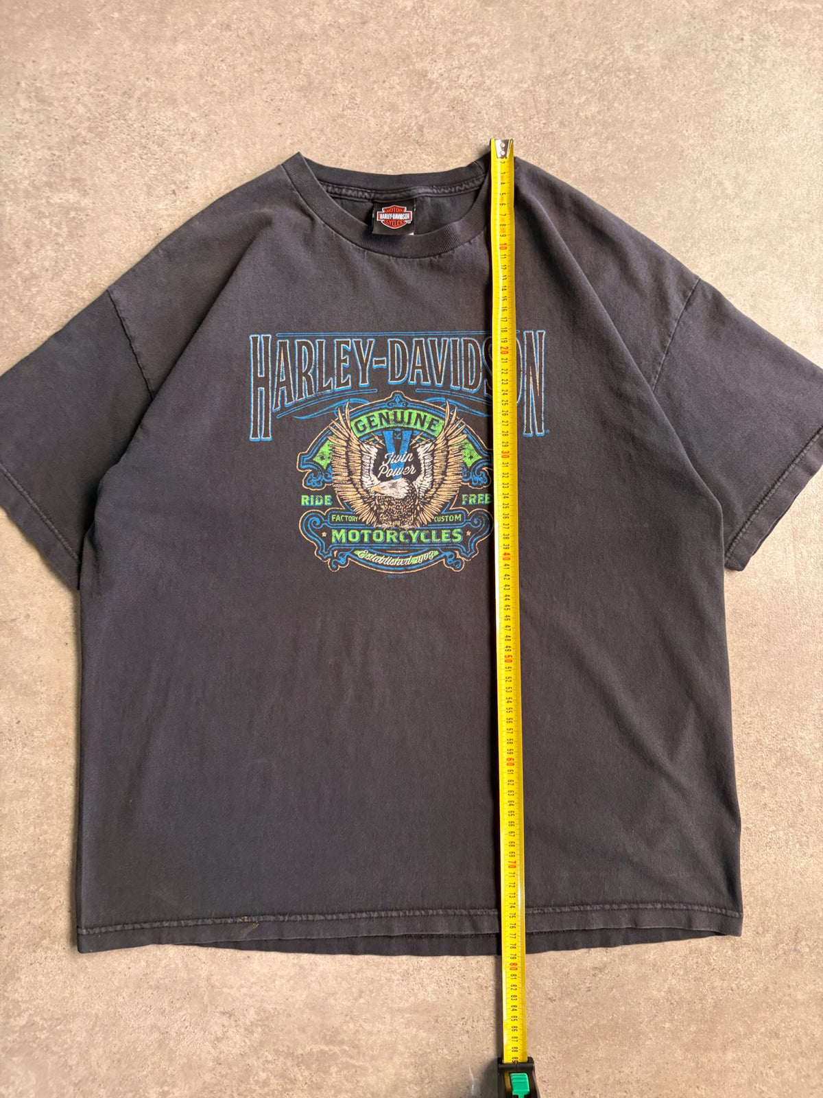 טי שירט Harley-Davidson Niagara Falls וינטג׳ - XXL