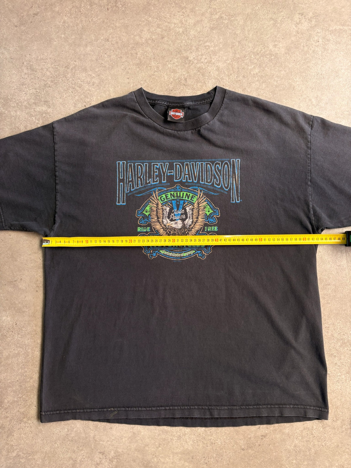 טי שירט Harley-Davidson Niagara Falls וינטג׳ - XXL