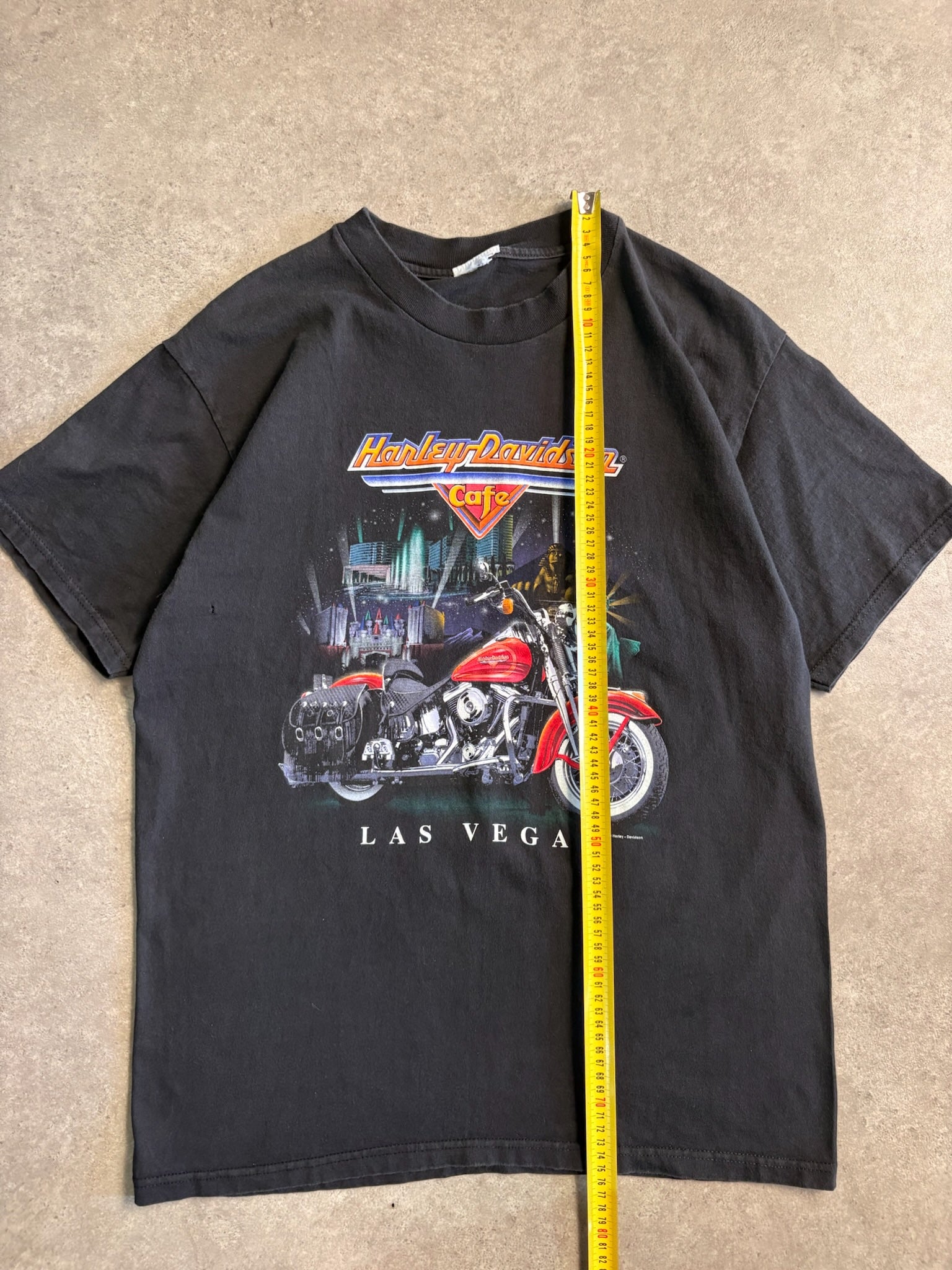 טישירט Harley Davidson Cafe Las Vegas וינטג׳ - M